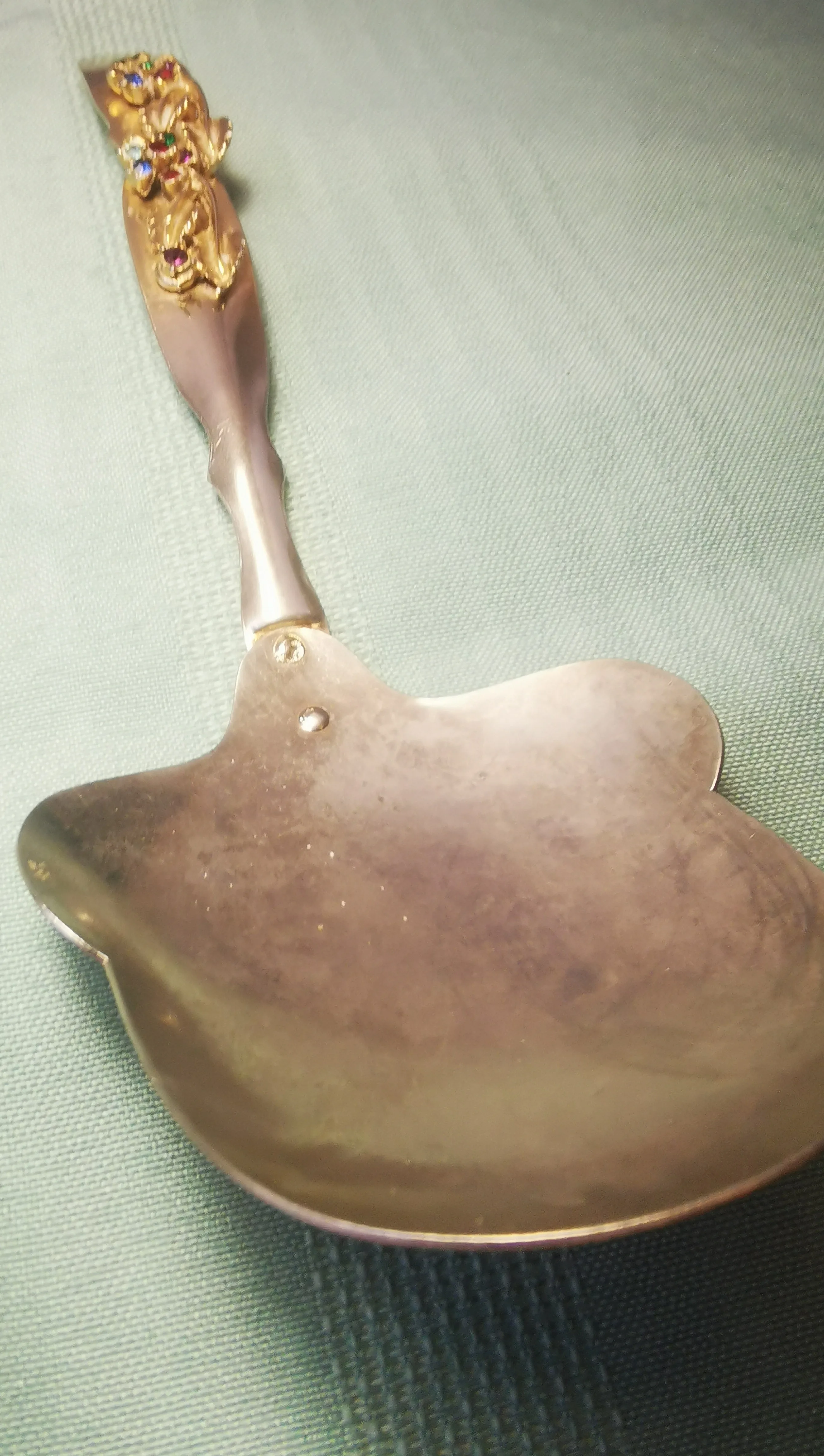 Decorative Serving Utensil Hollywood Regency Style circa 1950s image indicator(4)