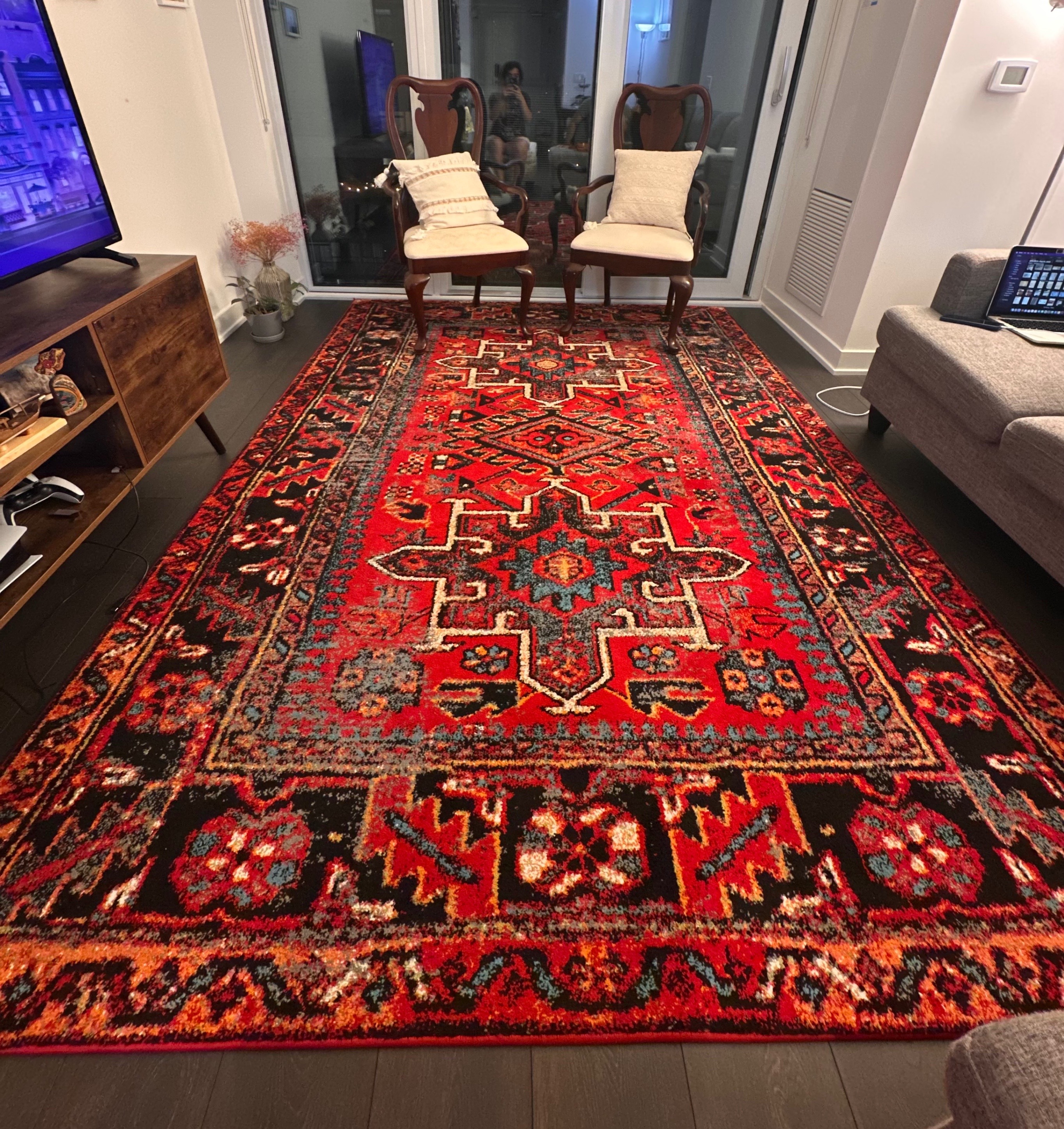 Persian Rug (No pets, no kids home)