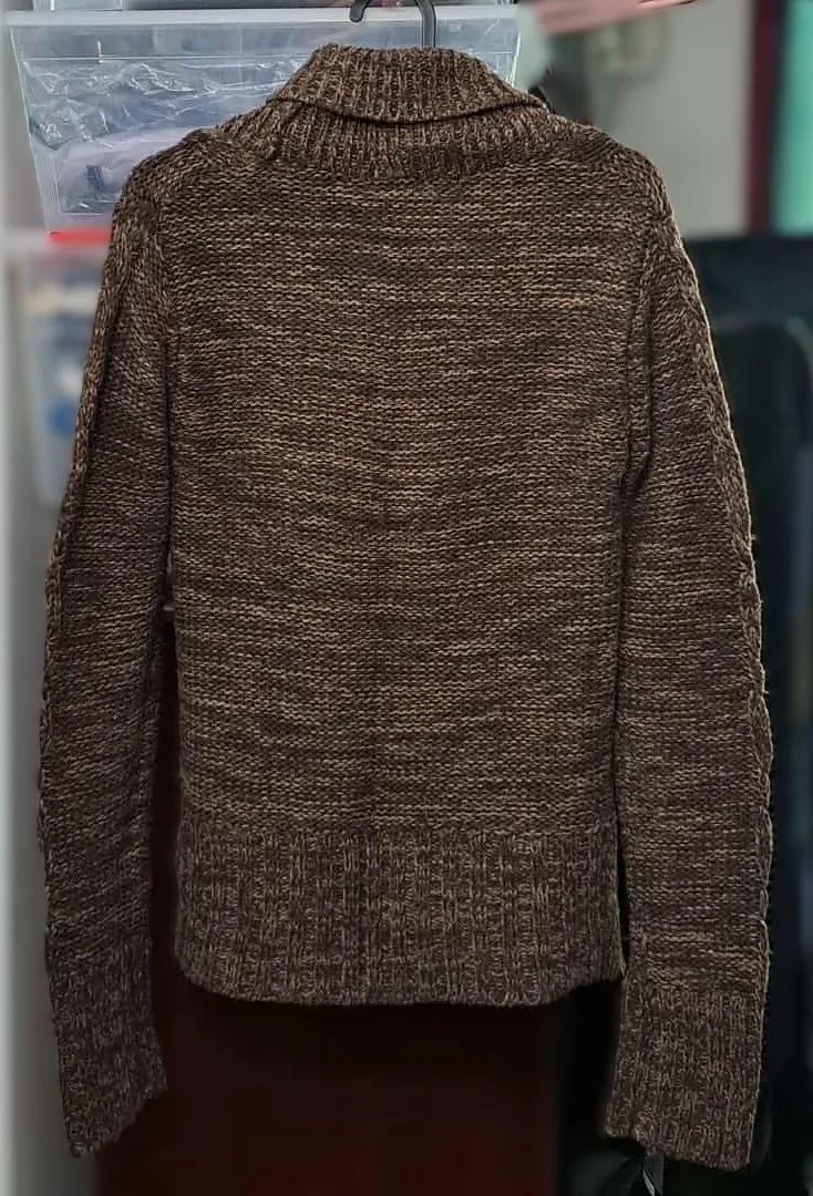 SWS Knit Retro Sweater plus Turtleneck Knit Top🥕 image indicator(2)