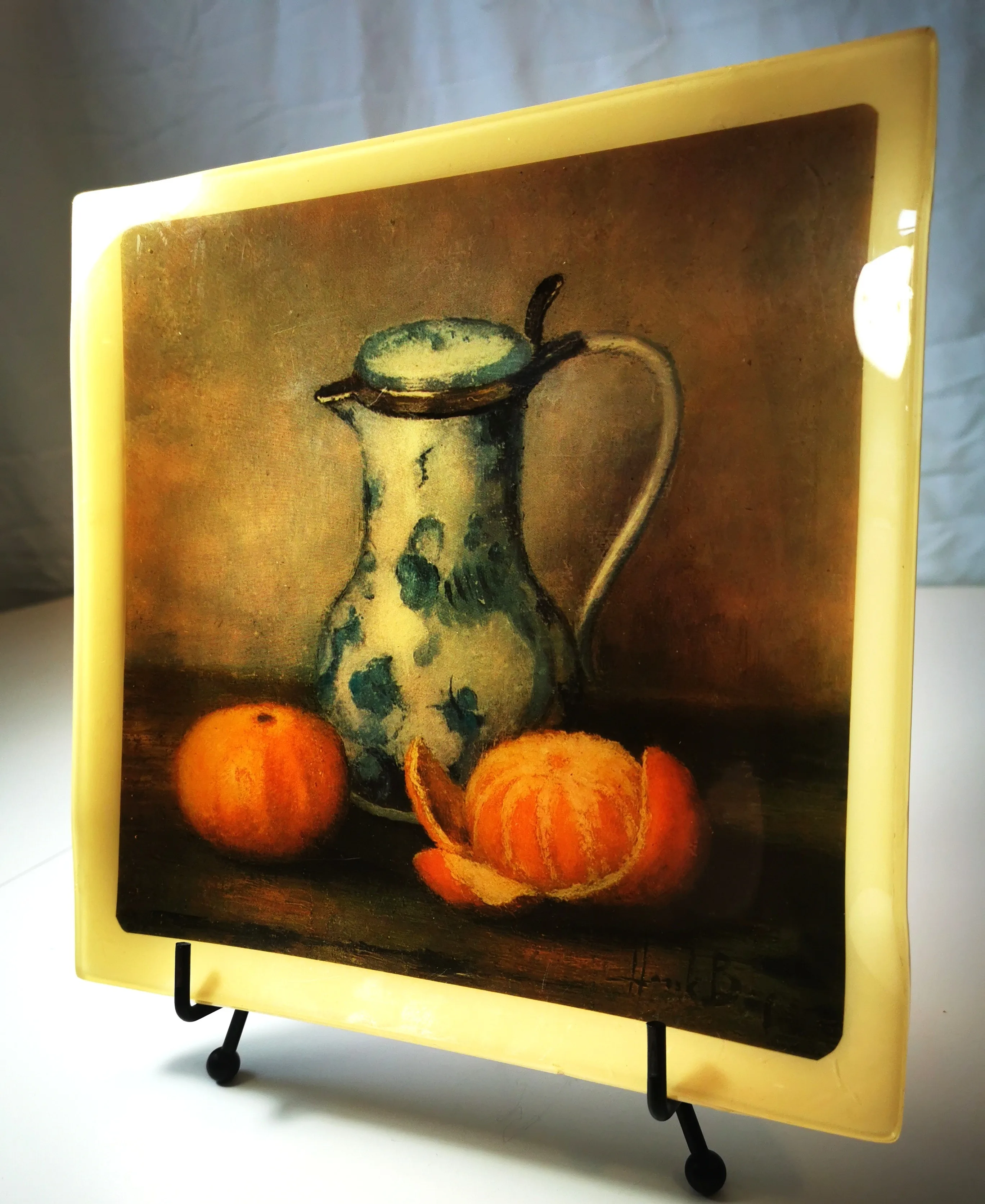 Henk Bos Still Life Art Tile Vintage | Resin Print Plaque image indicator(6)