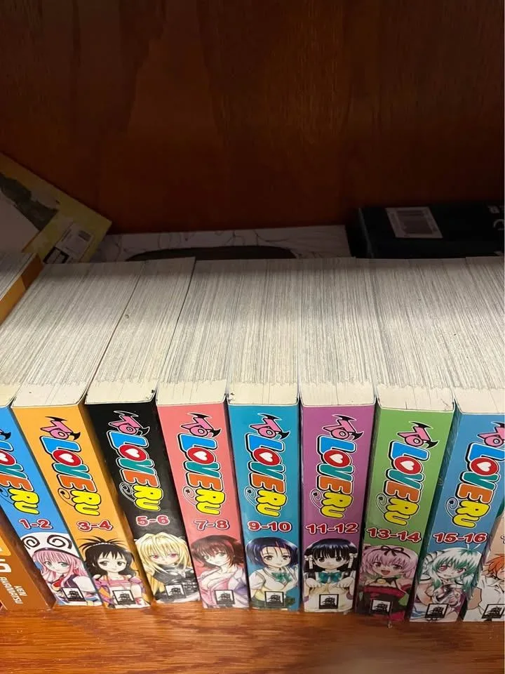 To Love Ru 1-18 (9 vol) Manga Complete OOP Rare image indicator(2)