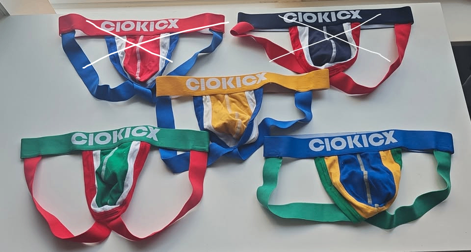 CIOKICK Jockstrap Bundle – Set of 5