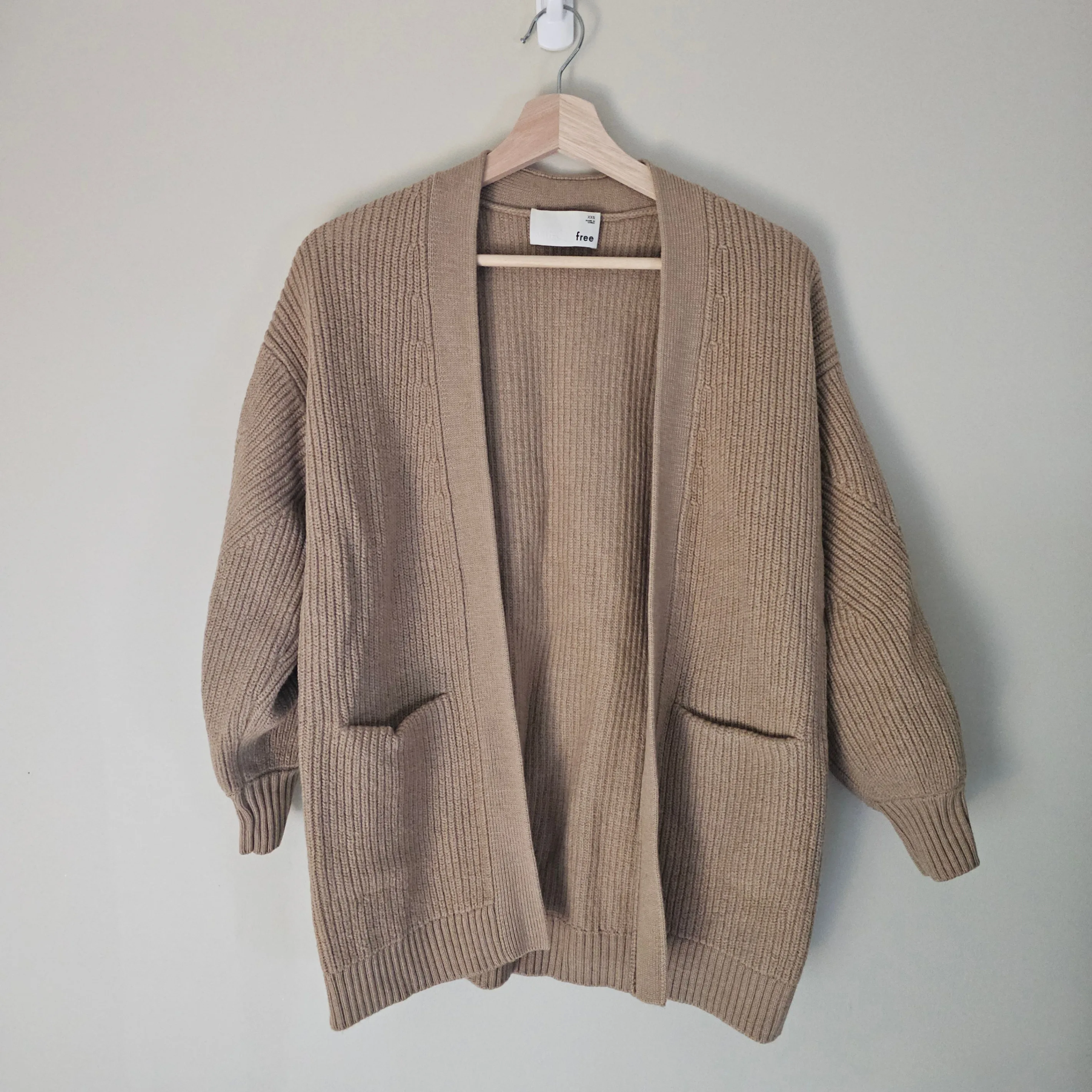 Aritzia Rourke Merino Wool Sweater - 2018 -Constant Camel-Sz XXS thumbnail