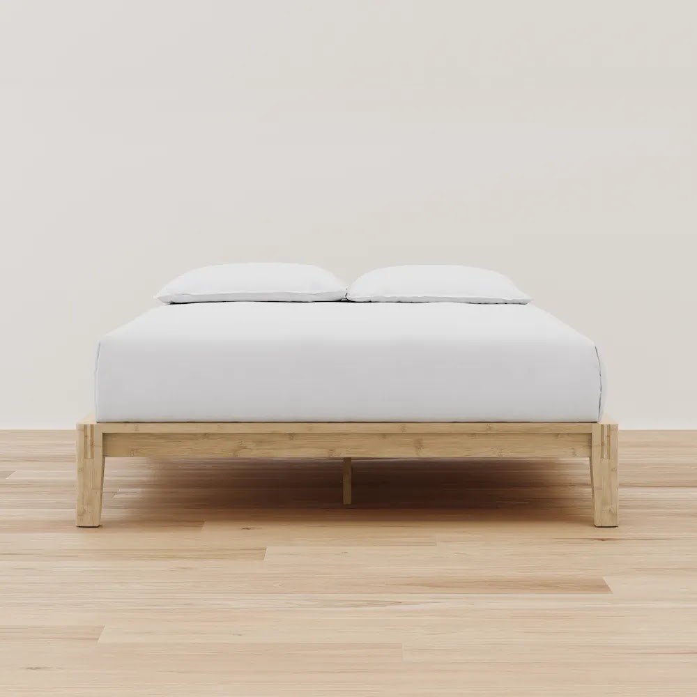 Bamboo Queen Bed Frame (No Mattress)