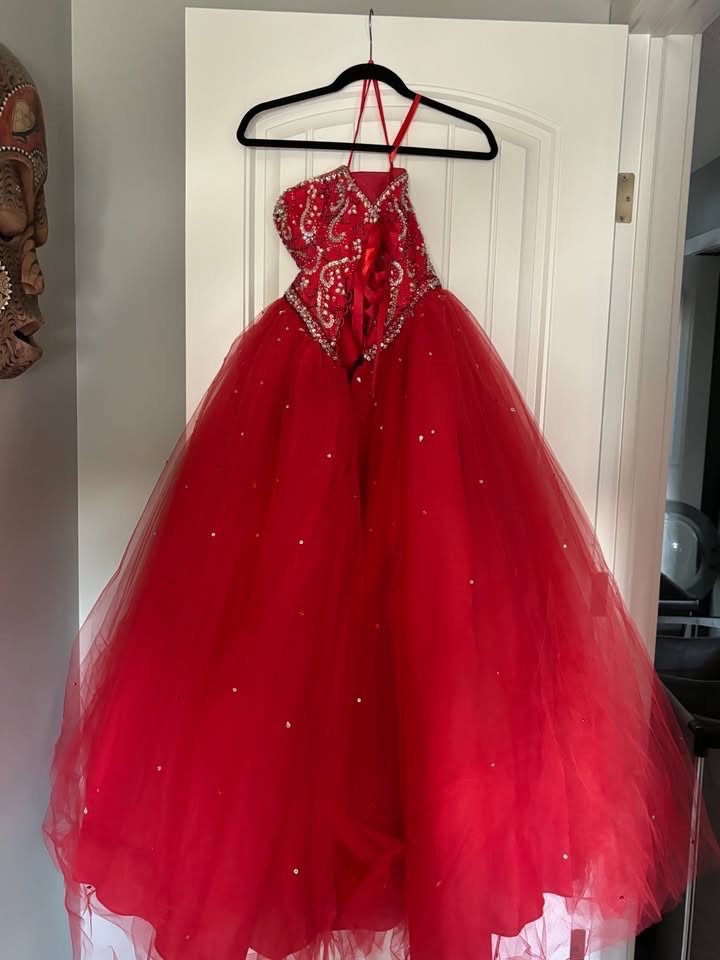 Red Grad/Prom Dress - photo 5