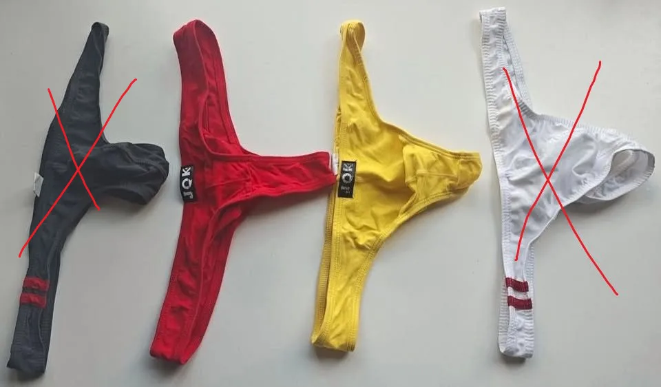 Men’s Thong Underwear – Size M (Set of 5) thumbnail