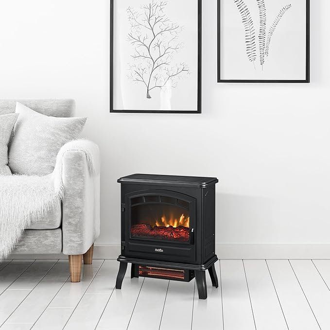 1000 sq. ft. Duraflame Infrared Quartz Electric Stove Heater - photo 5