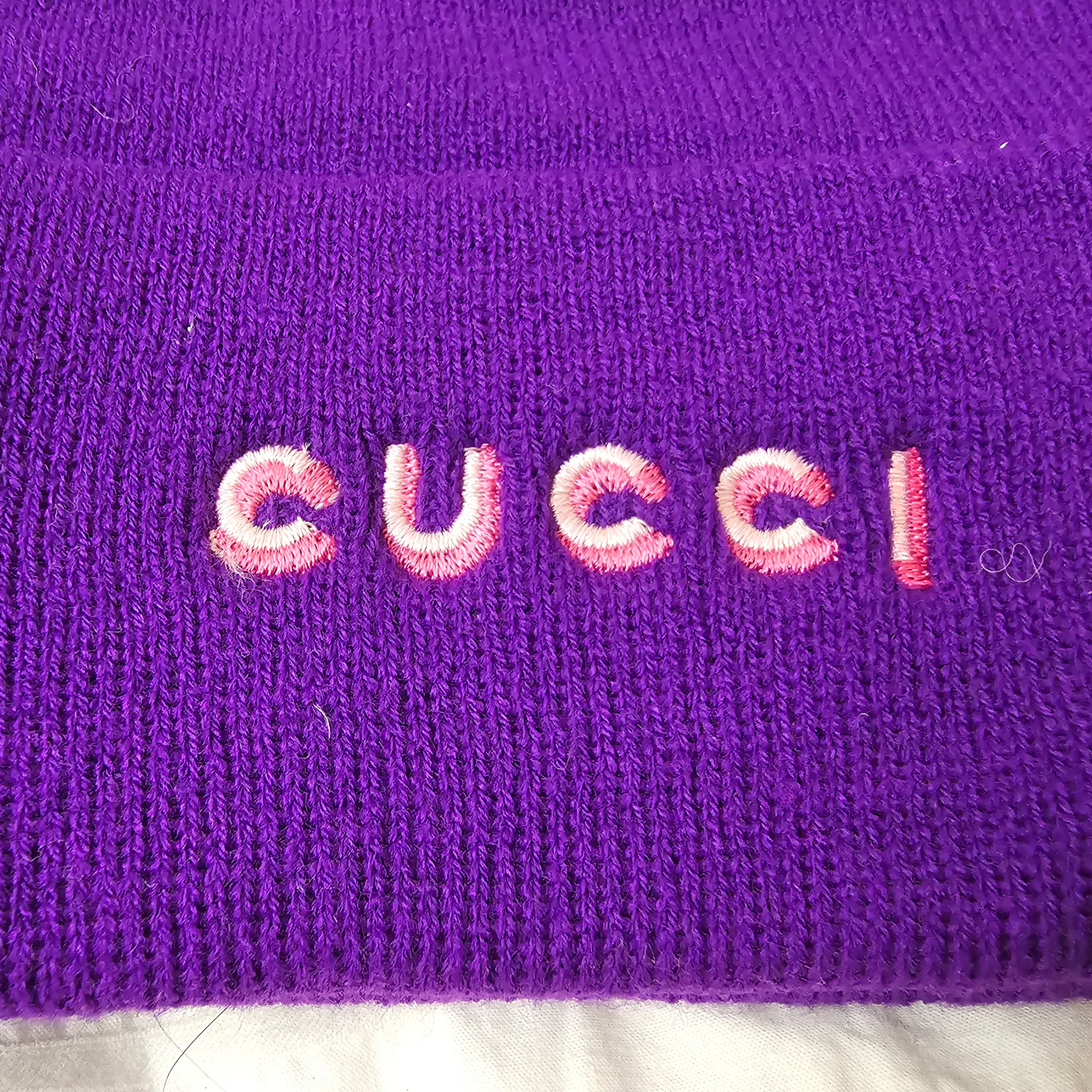 NWOT Volare x Cucci Beanie - Purple - photo 4