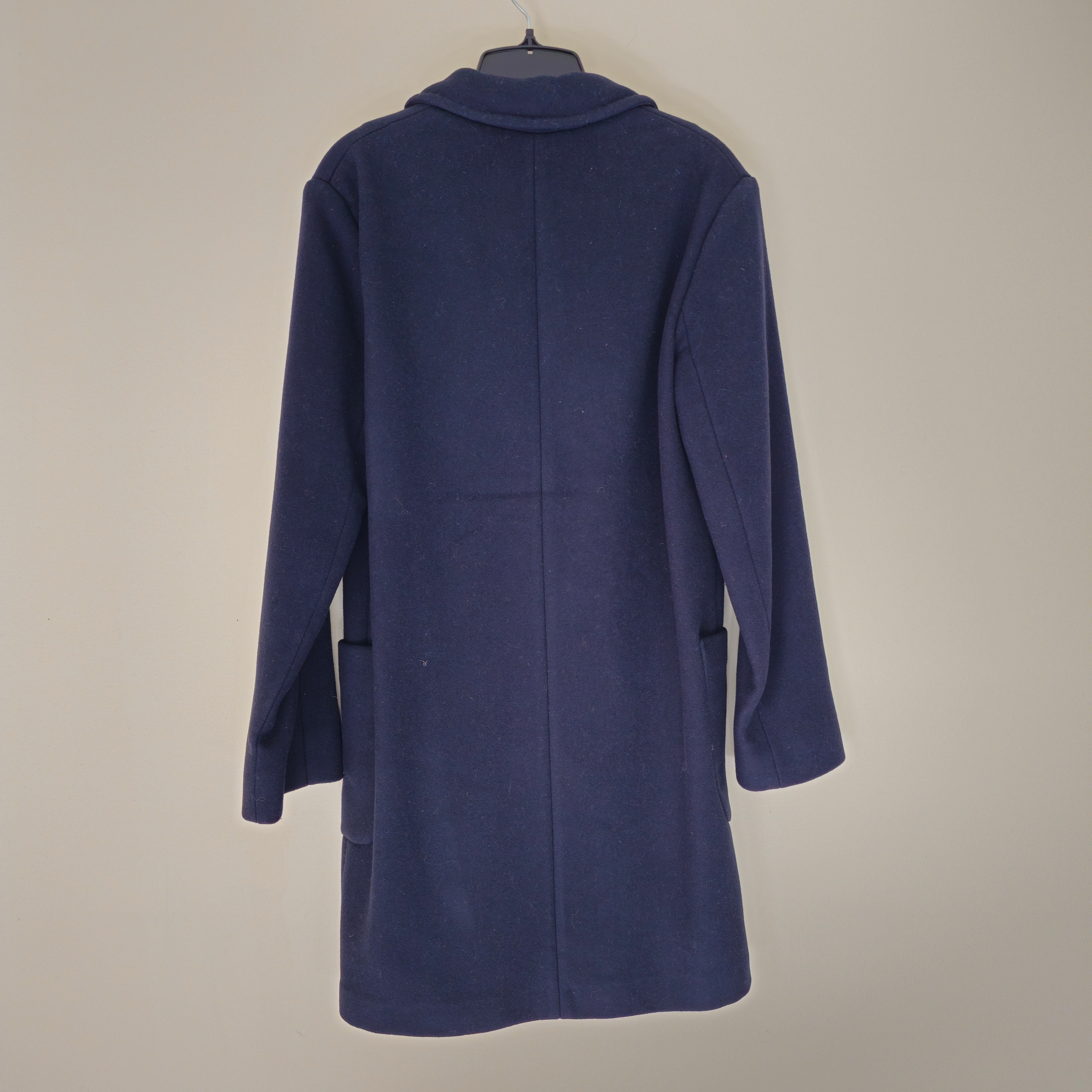 Aritzia Wilfred Jared Wool Coat - 2018 - Royal Navy - Sz XXS - photo 2