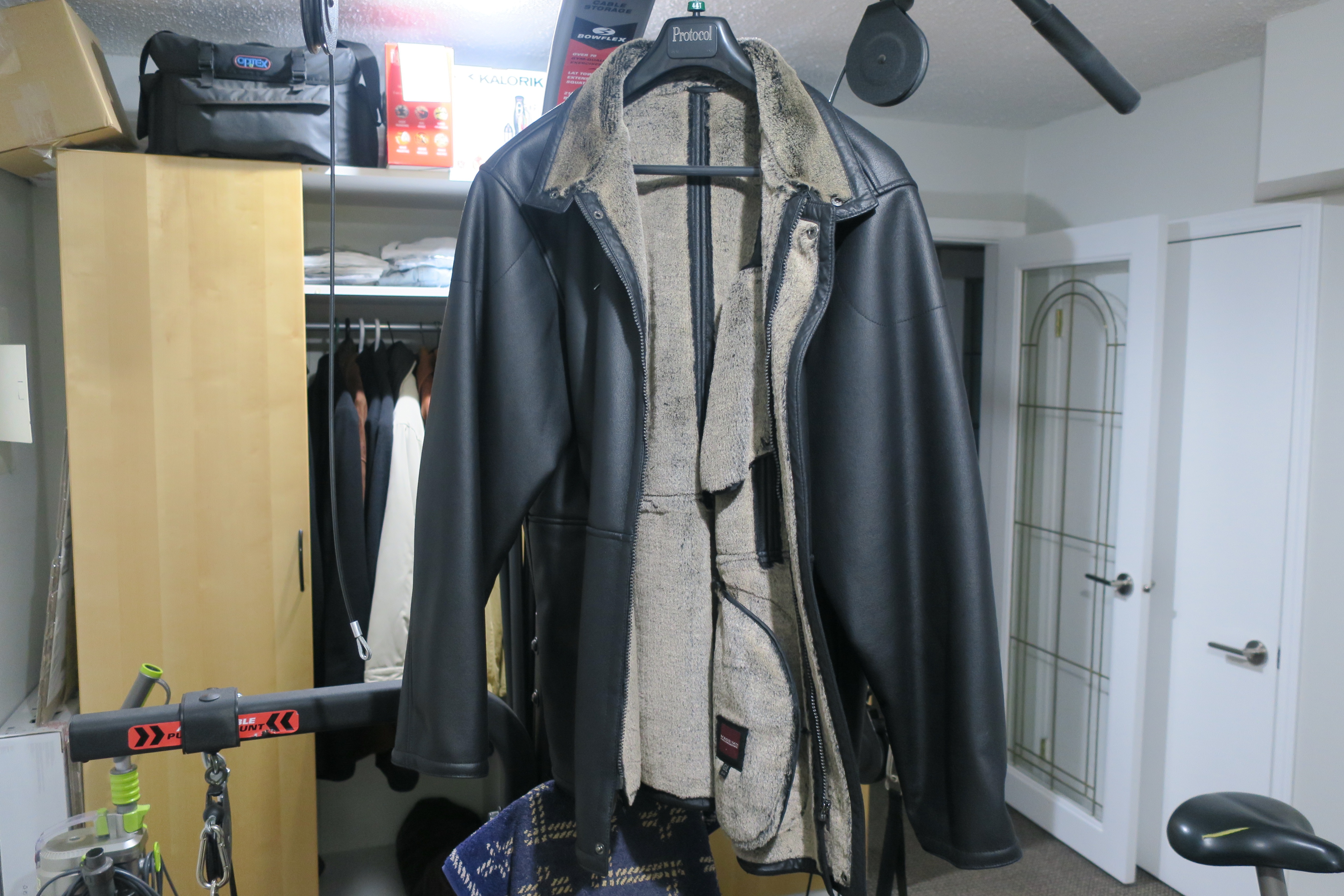 Massimo Men's Leather Jacket Like NEW Condition! - photo 3
