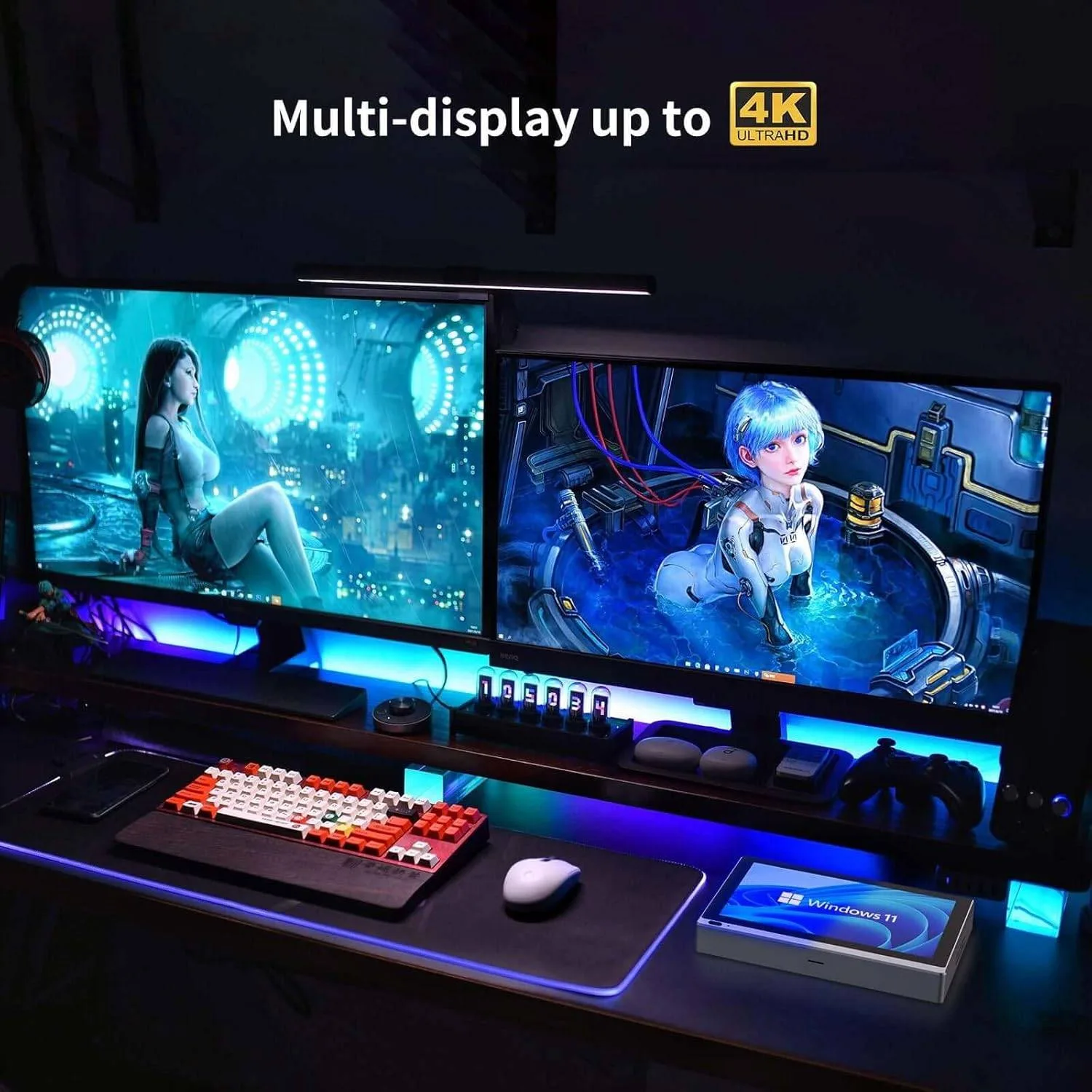 HEIGAOLAPC Mini PC Win 11 PRO ,Intel Celeron J4125 Mini, 8GB ram image indicator(7)