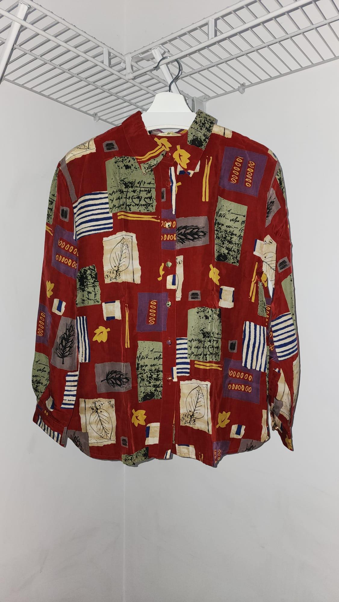C. Bella - Button Up Shirt - Size L (sizing in description)