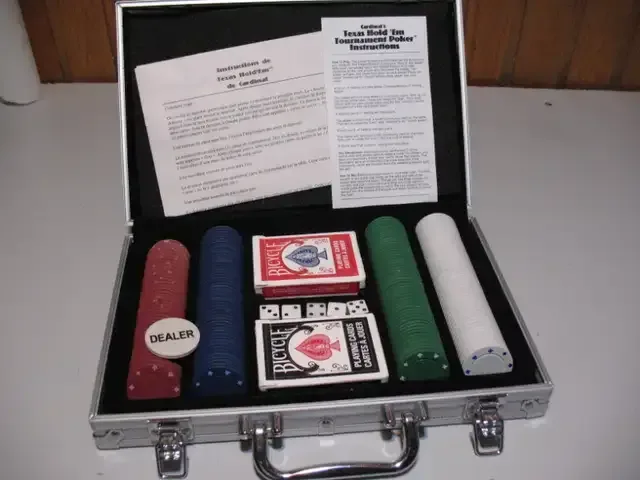 BICYCLE 200 plus Pieces Poker Set, LIKE NEW thumbnail