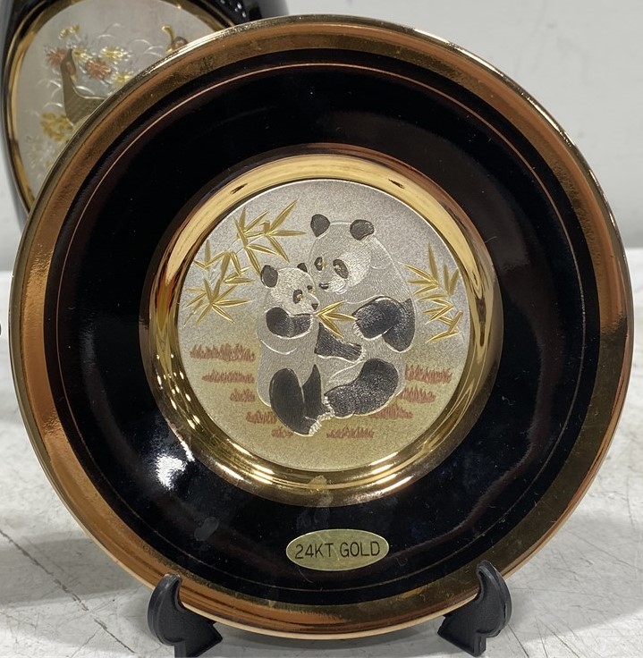 5-Piece Japanese Chokin Art Set – 24K Gold Trim - photo 4