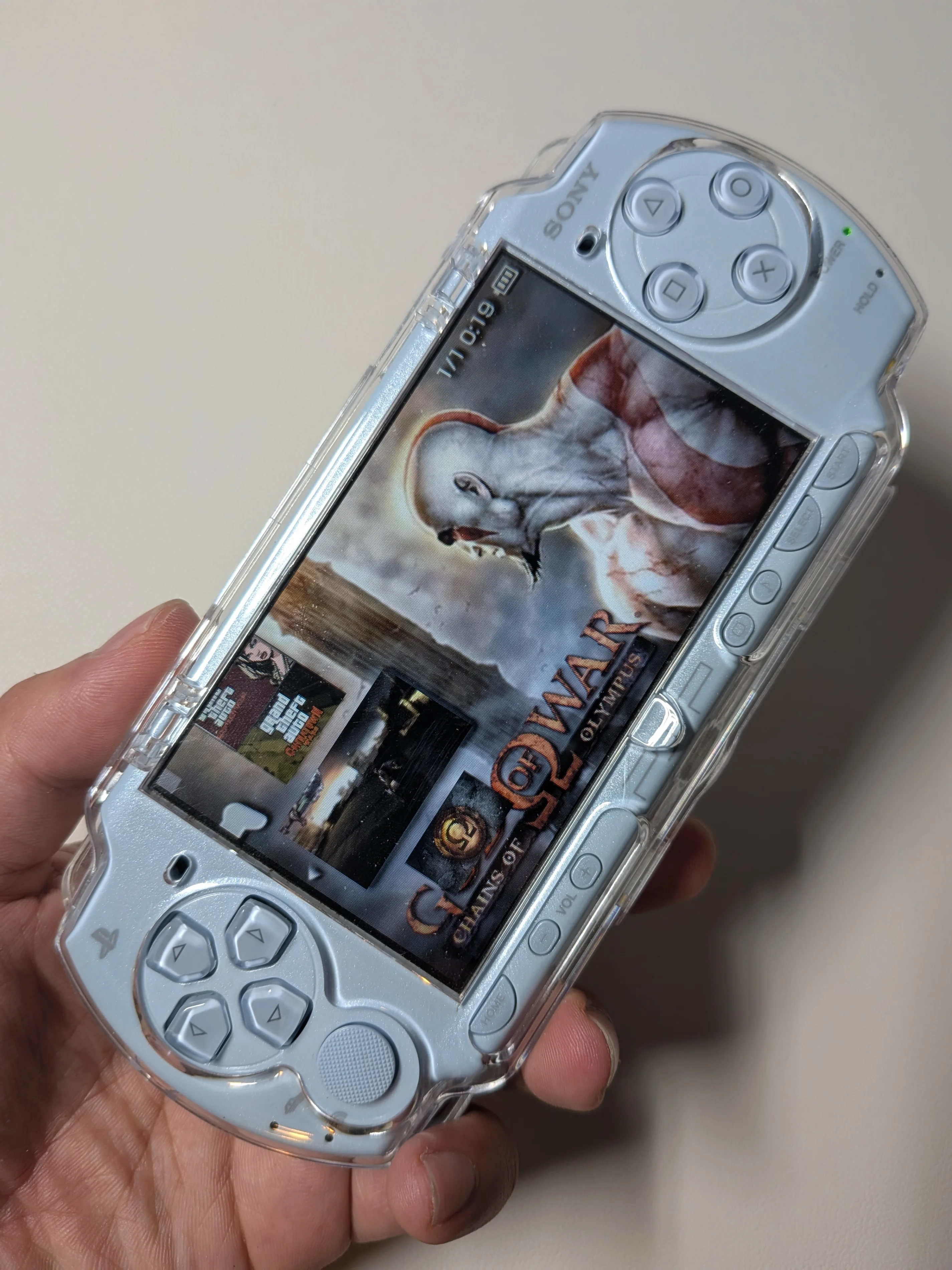 Sony PSP2000 LightBlue Modded image indicator(3)