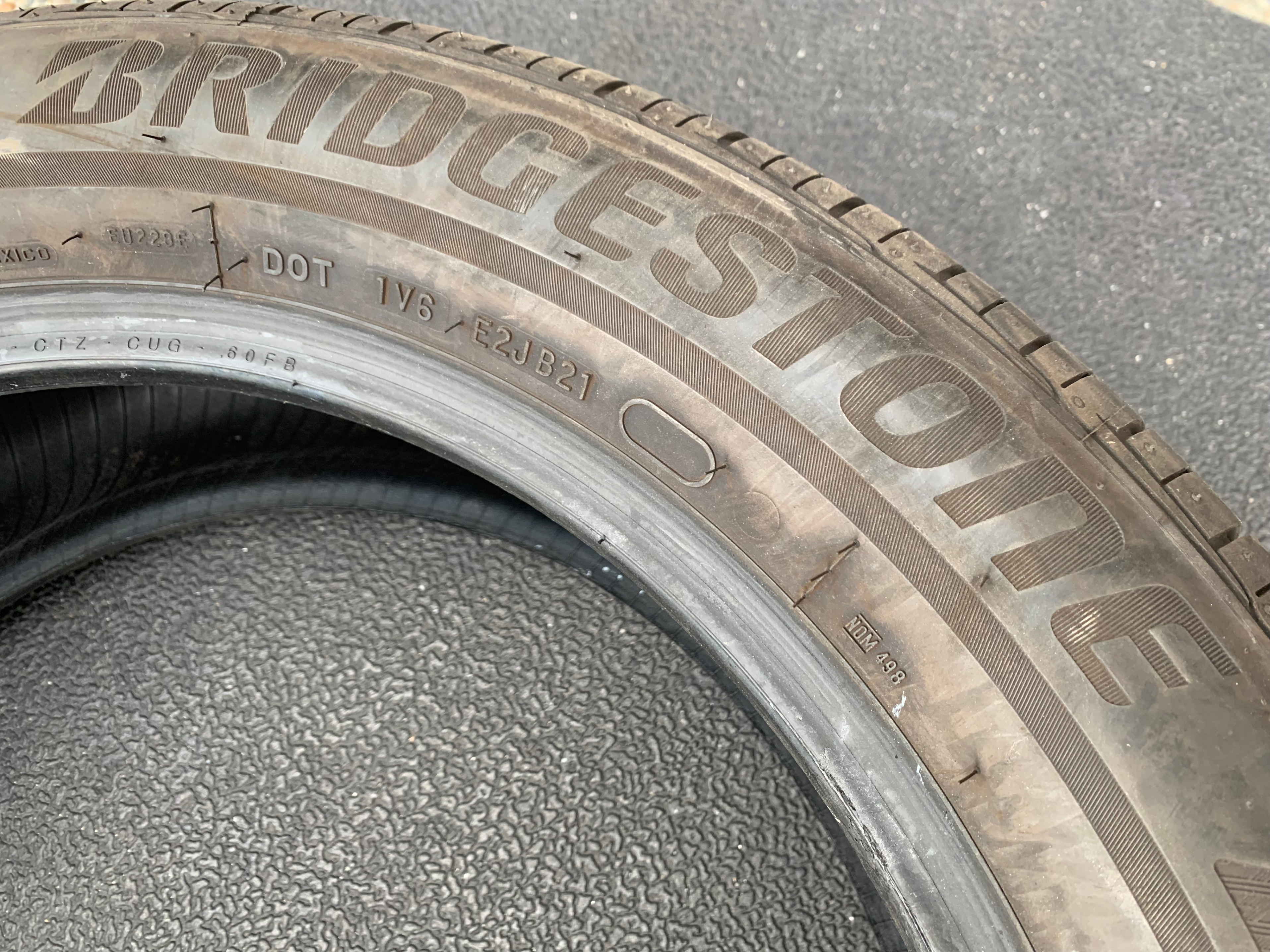 1 X single 215/55/18 Bridgestone Turanza EL440 with 90% tread - photo 5