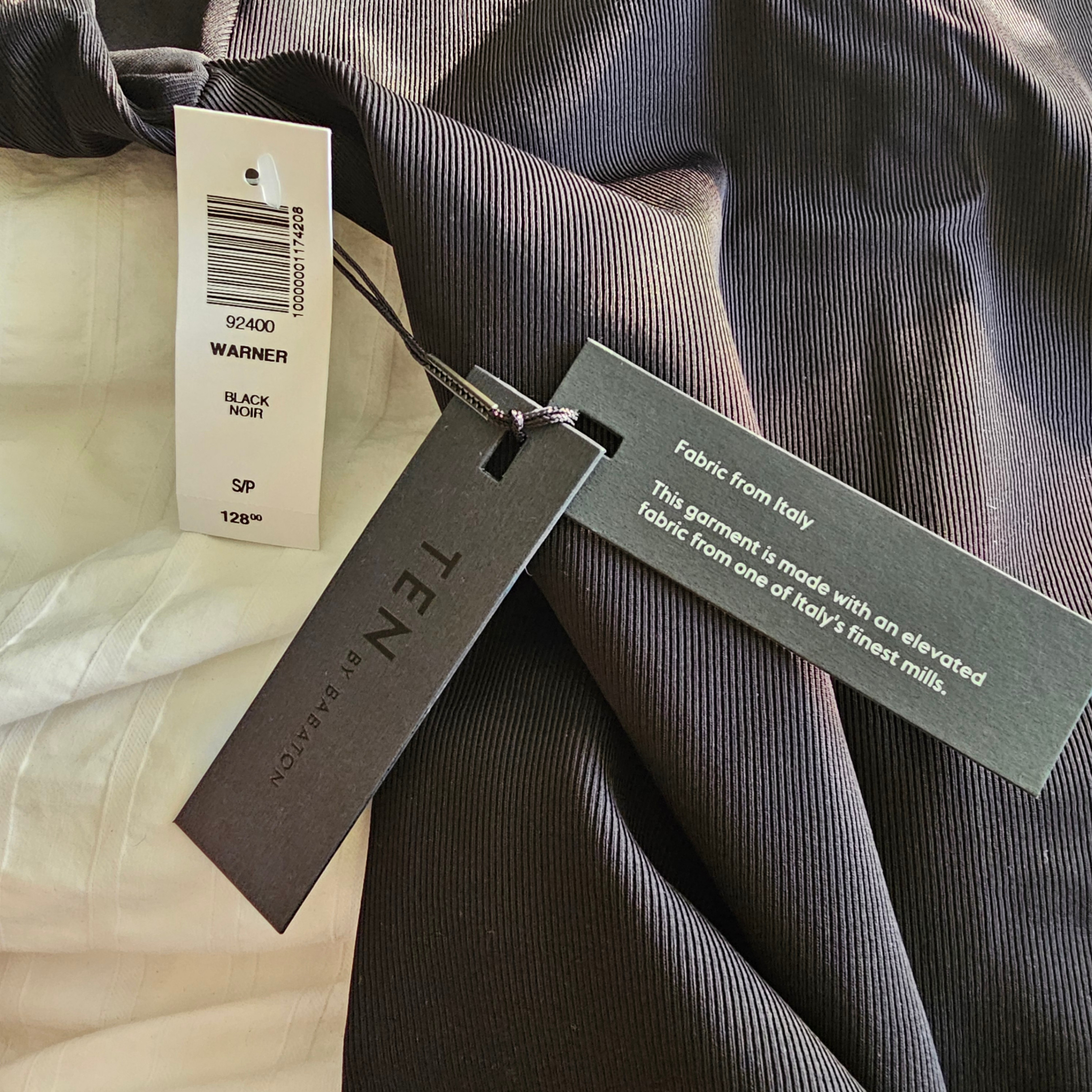 NWT Aritzia Ten by Babaton Warner Mini Dress - Black - S - photo 5