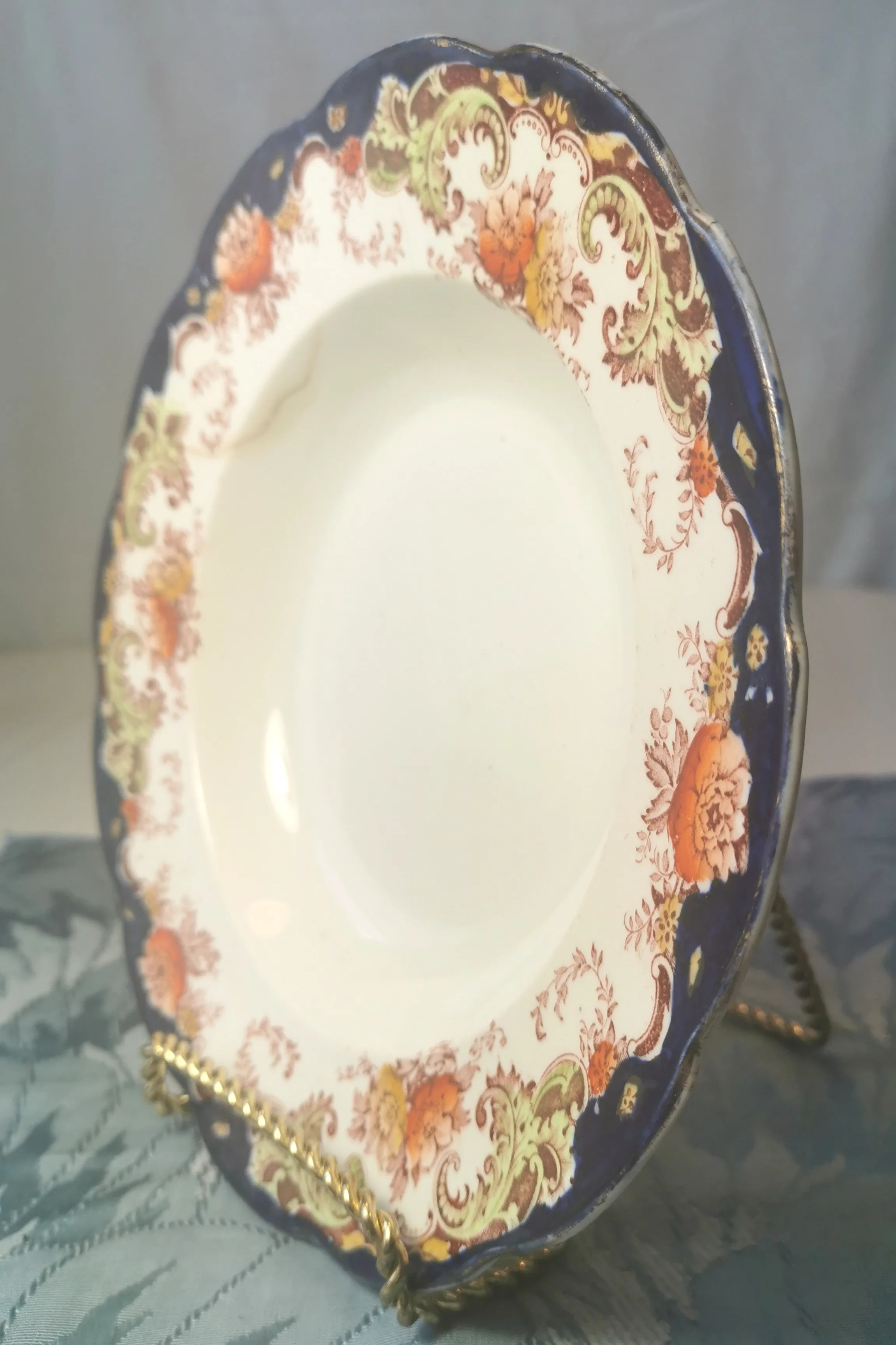 Dinner Plate Bishop Stonier Imperial Repton England Inc Antique image indicator(4)