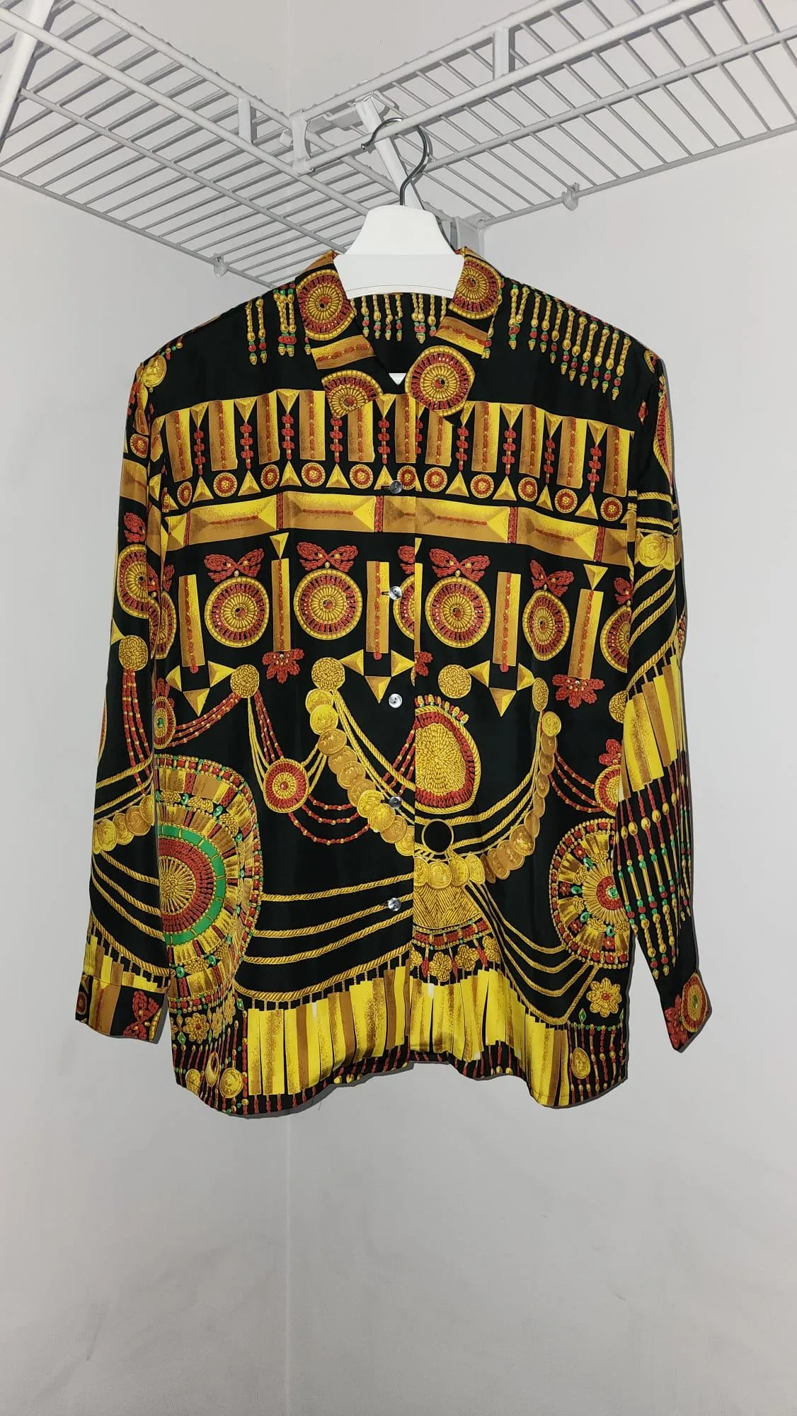 Who Second - Button Up Shirt - Free Size (sizing in description) thumbnail