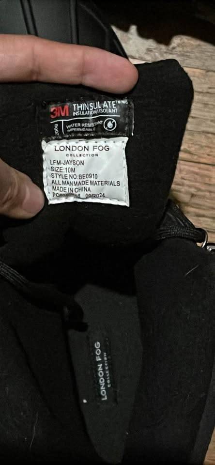 London Fog Collection Men Insulated Boots size 10 - photo 4
