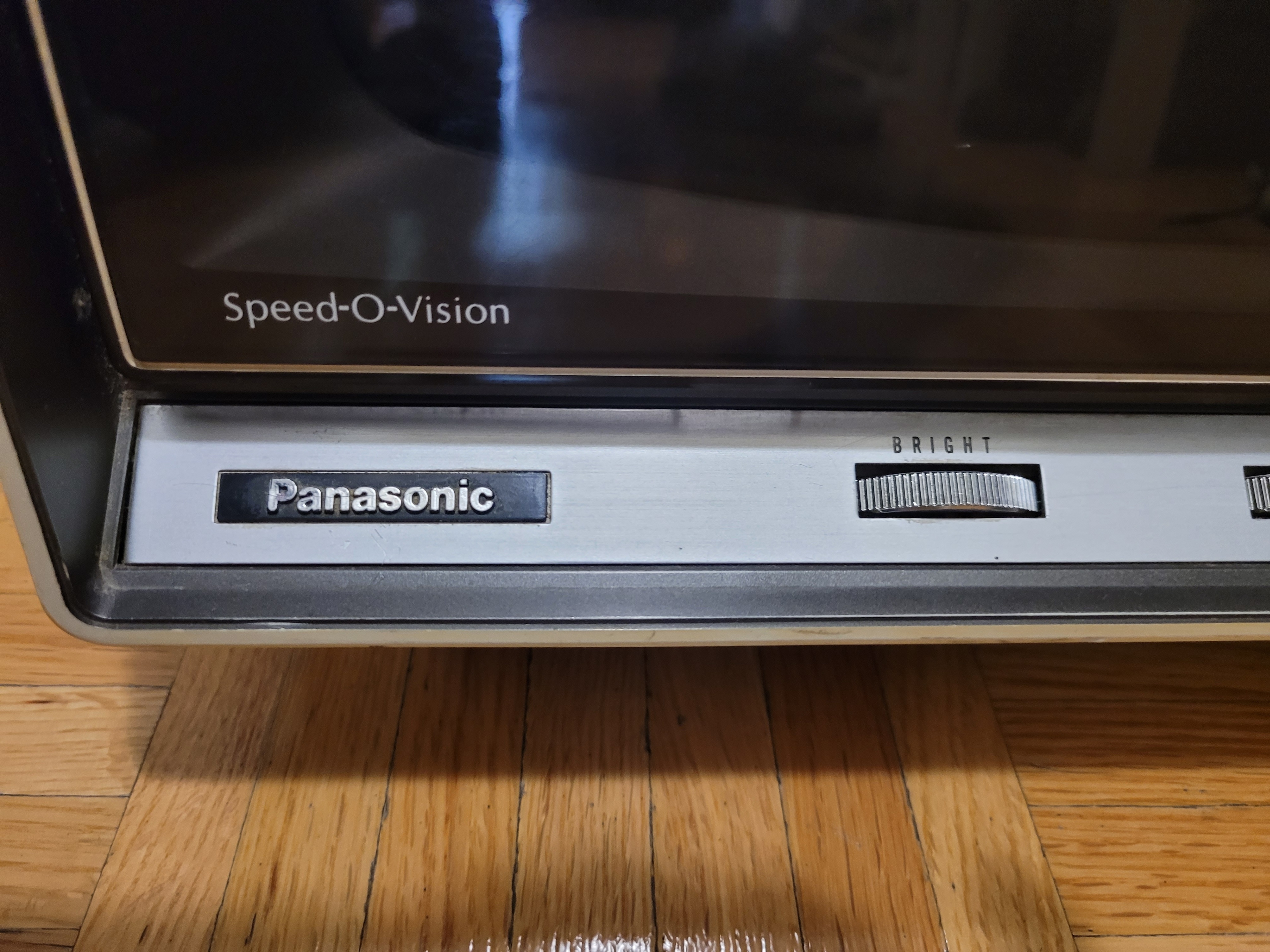 Vintage Panasonic Black and White Television - photo 2