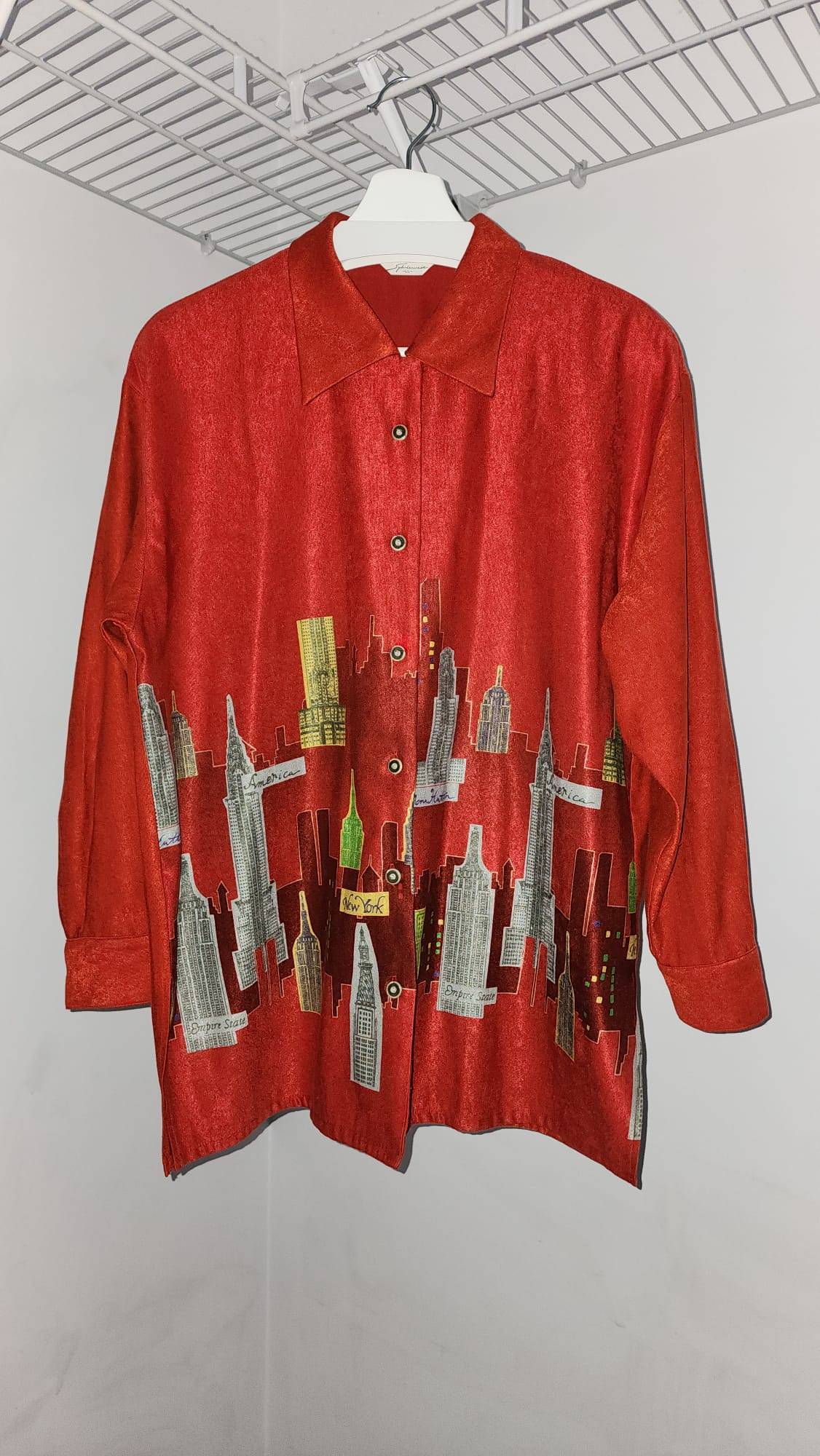Sylviewest - Button Up Shirt - Size LL (sizing in description)