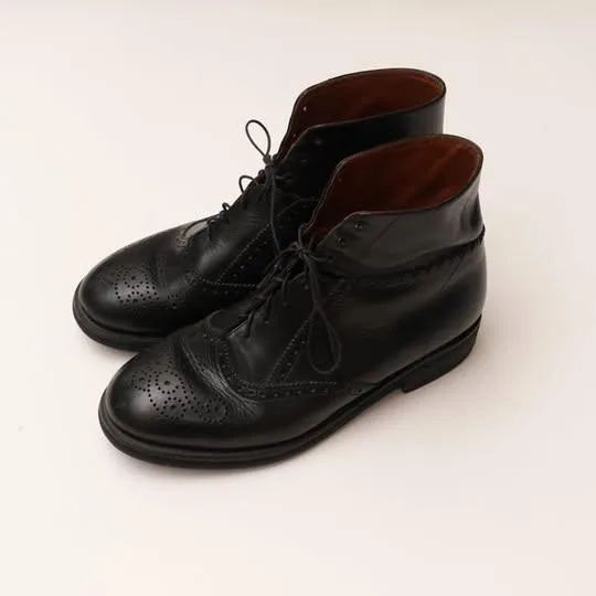 Vintage Dries Van Noten Leather Boots - Mens 9.5 thumbnail