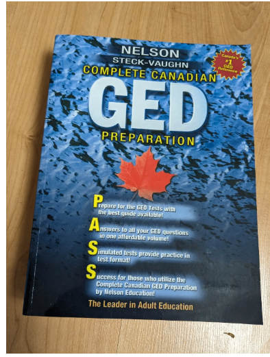 GED book for Sale (NEW/Never USED)