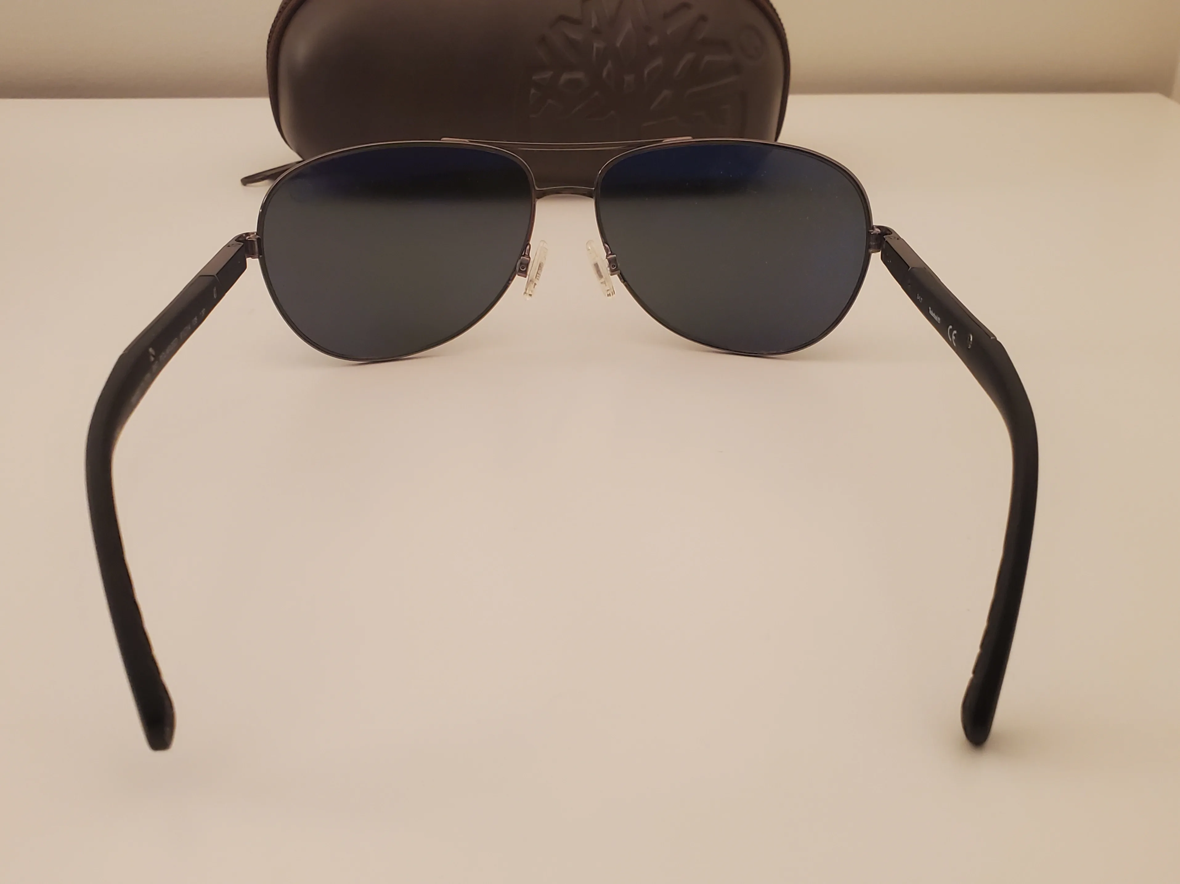 Timberland TB9058-08D Polarized Sunglasses in Gunmetal Grey Lens image indicator(6)