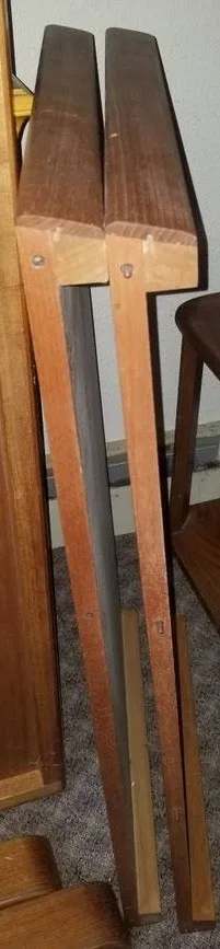 RARE Mid-Century Danish Modern Skovby Teak Dining Table w/Leaves image indicator(7)