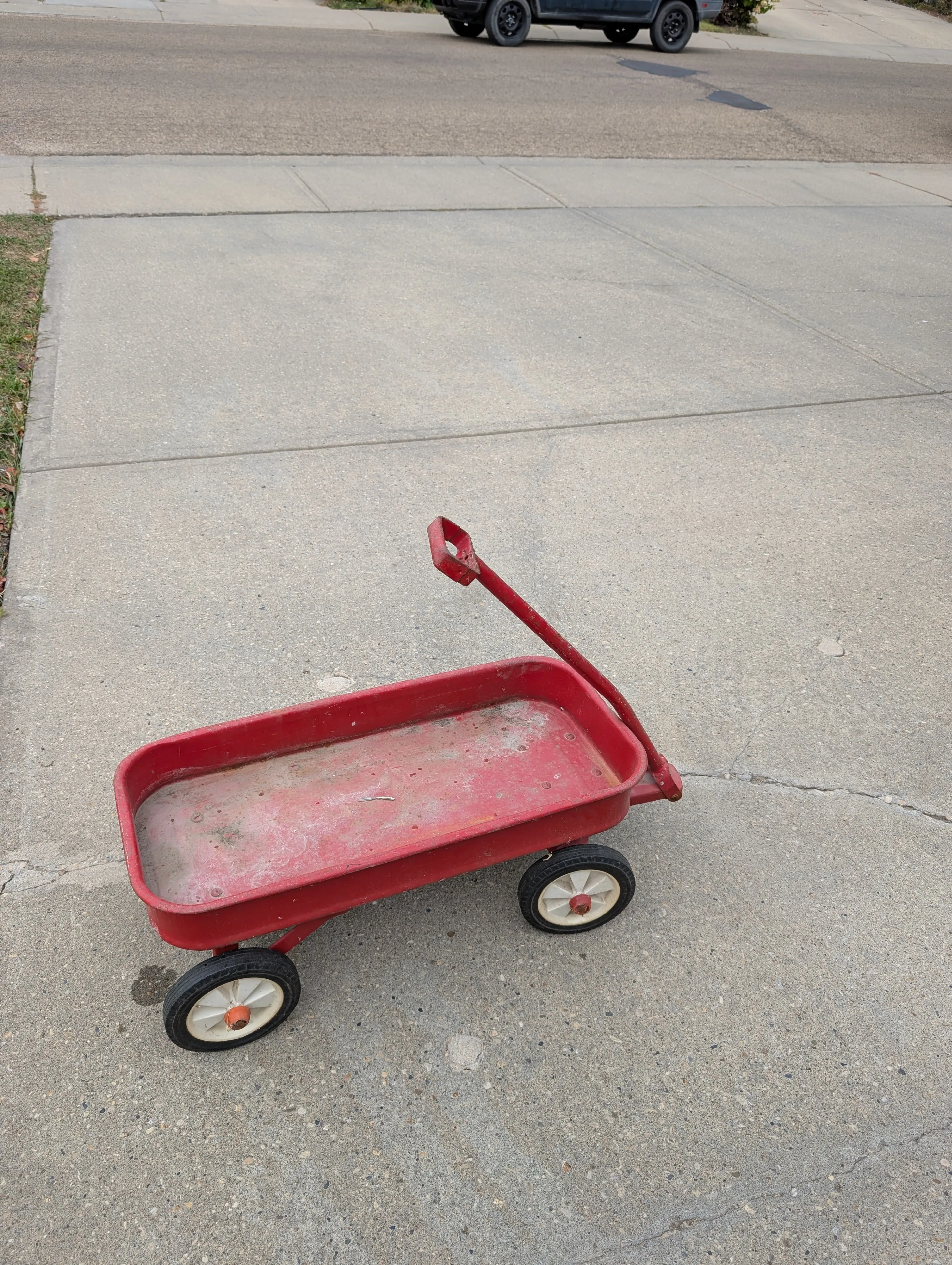 Vintage Radio Flyer Wagon - little red wagon image indicator(4)