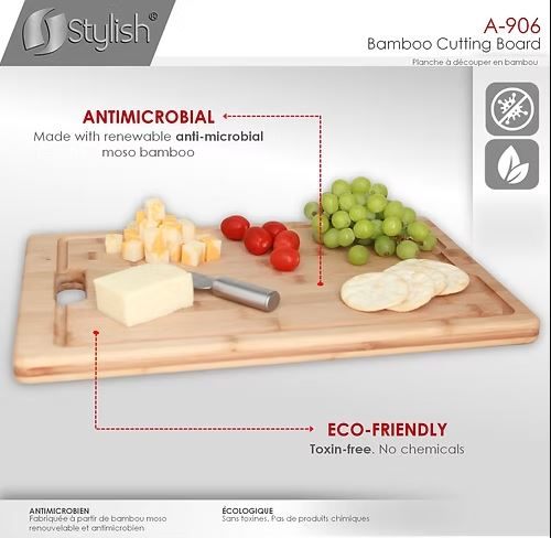 WORKSTATION SINK BAMBOO CUTTING BOARD A-906 CLASS B - photo 4
