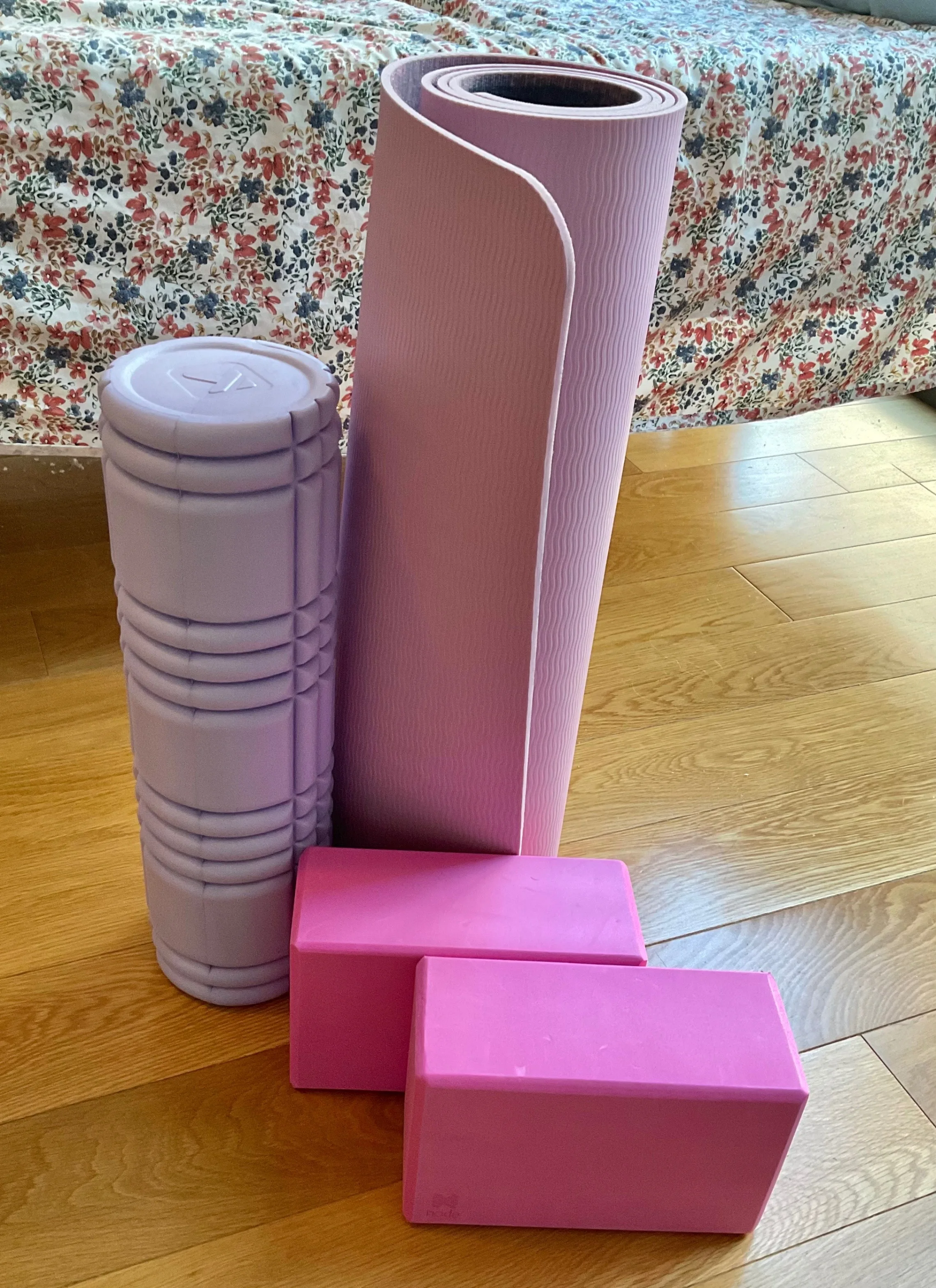 Home Yoga Kit - Mat, Blocks, & Foam Roller image indicator(3)
