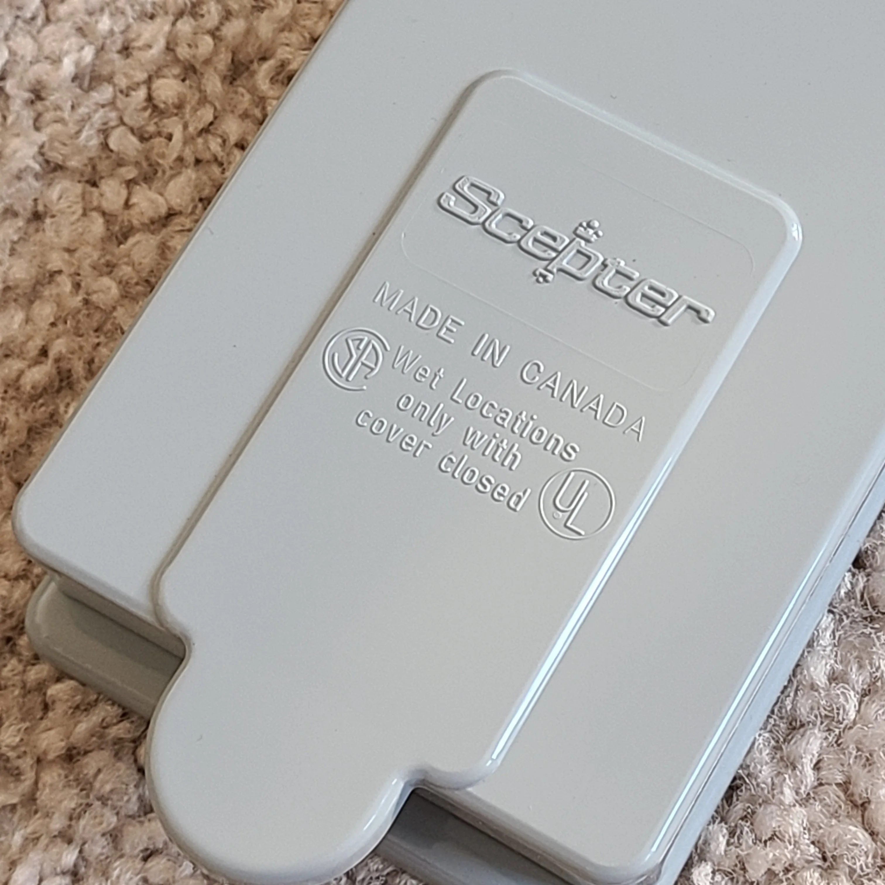 Scepter® 077785 WGF15/10 Receptacle Cover image indicator(3)