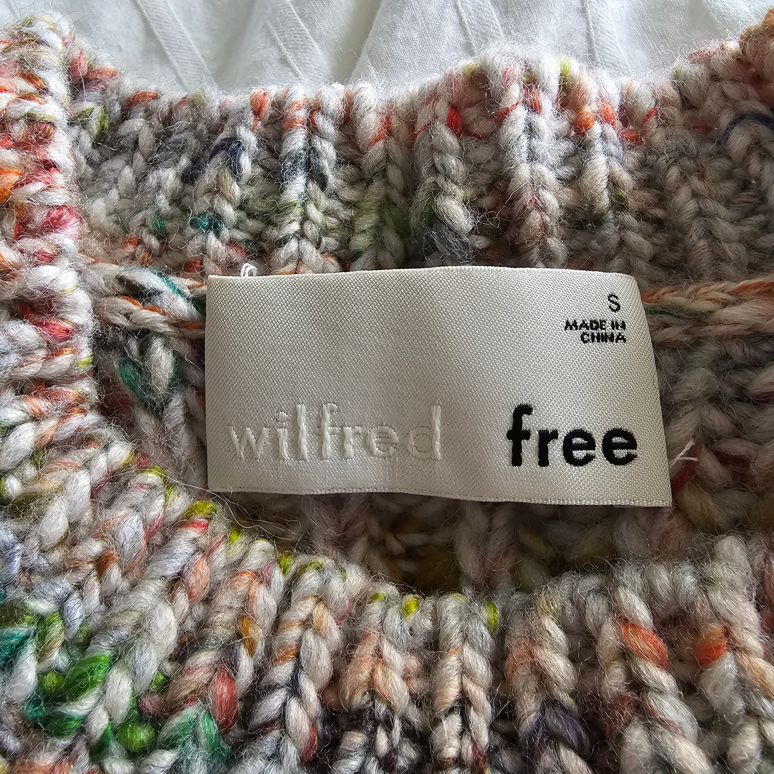 Aritzia Wilfred Free Retrograde Sweater - Primary Rainbow - Sz S - photo 5