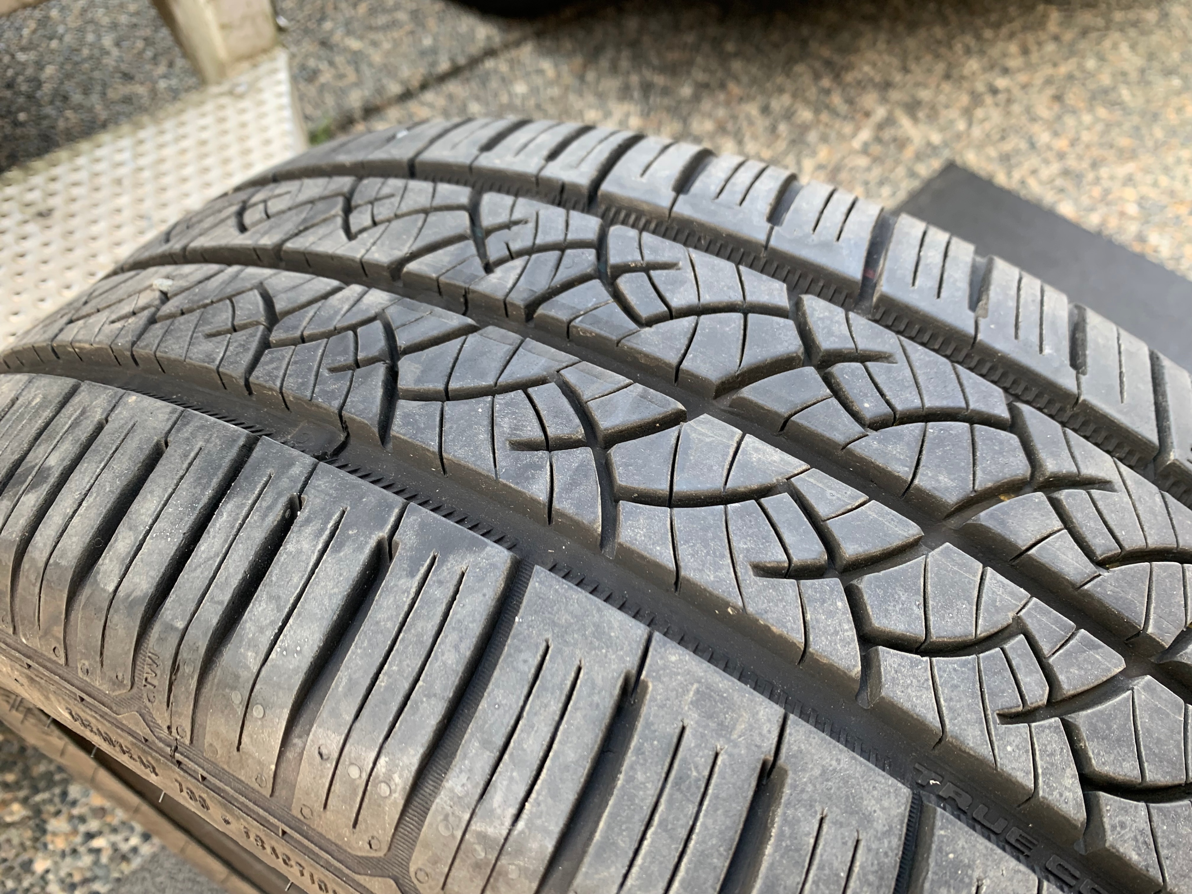 Pair of 215/55/17 Continental 75/85% tread - photo 4