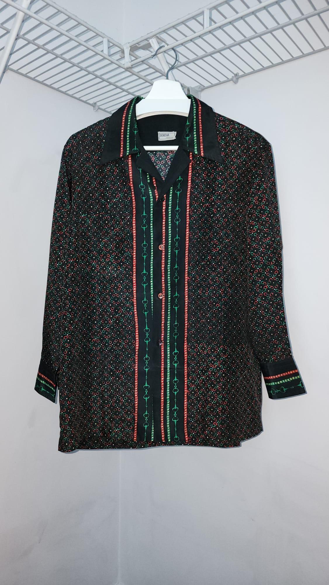 Genova - Button Up Shirt - Free Size (sizing in description)