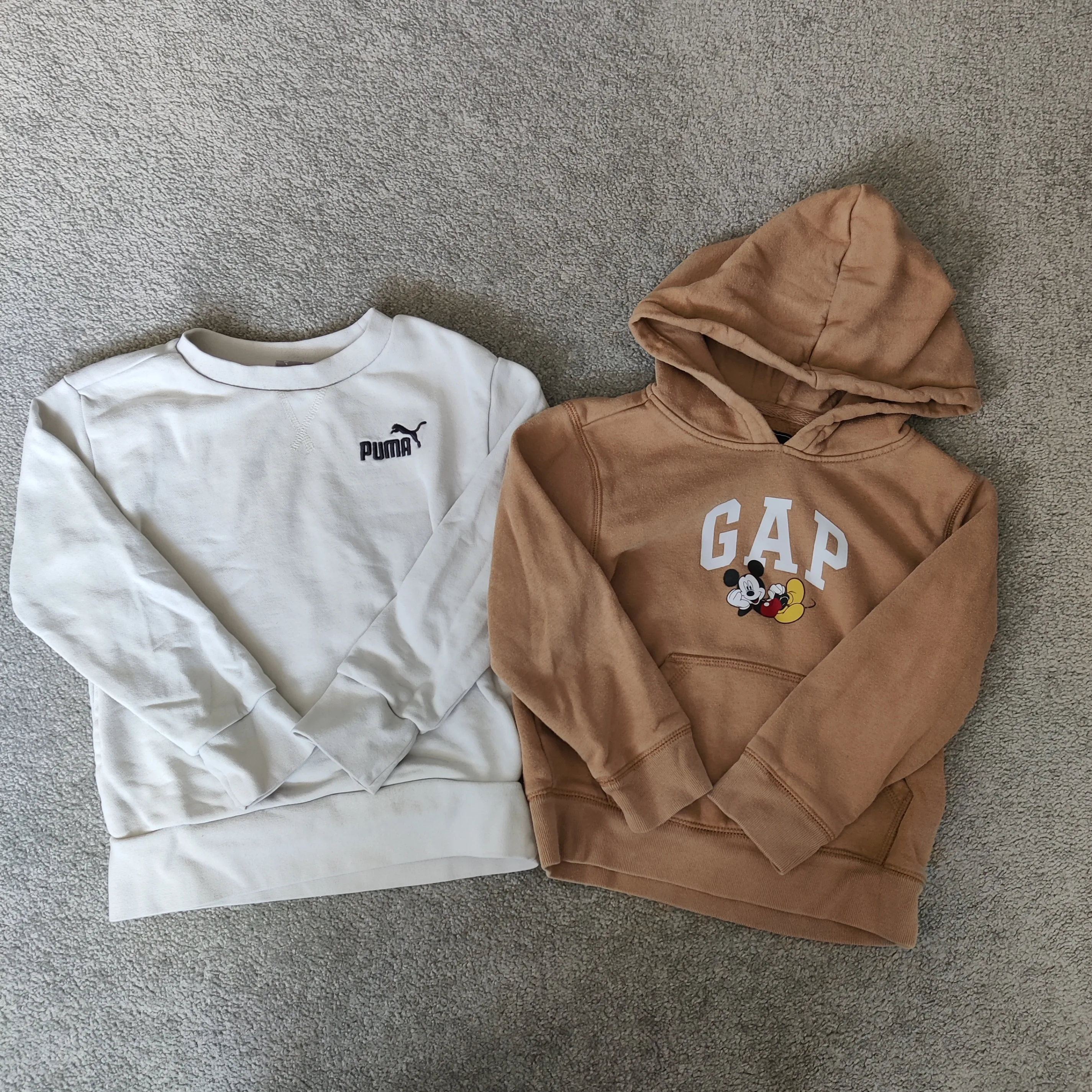 Puma & Gap Disney Mickey Mouse Size 5T Hoodie Sweatshirt thumbnail