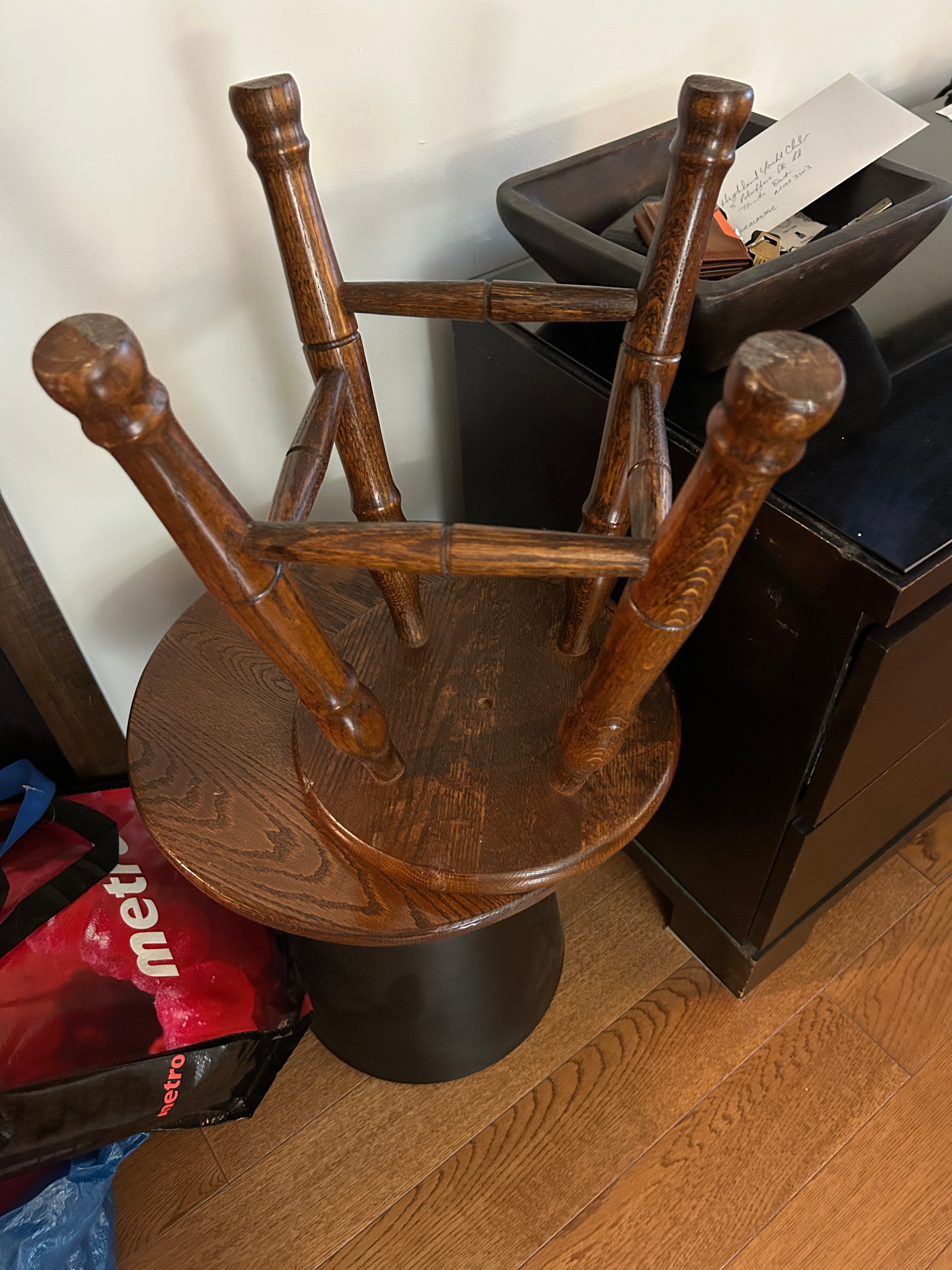 Oak Stool - photo 4