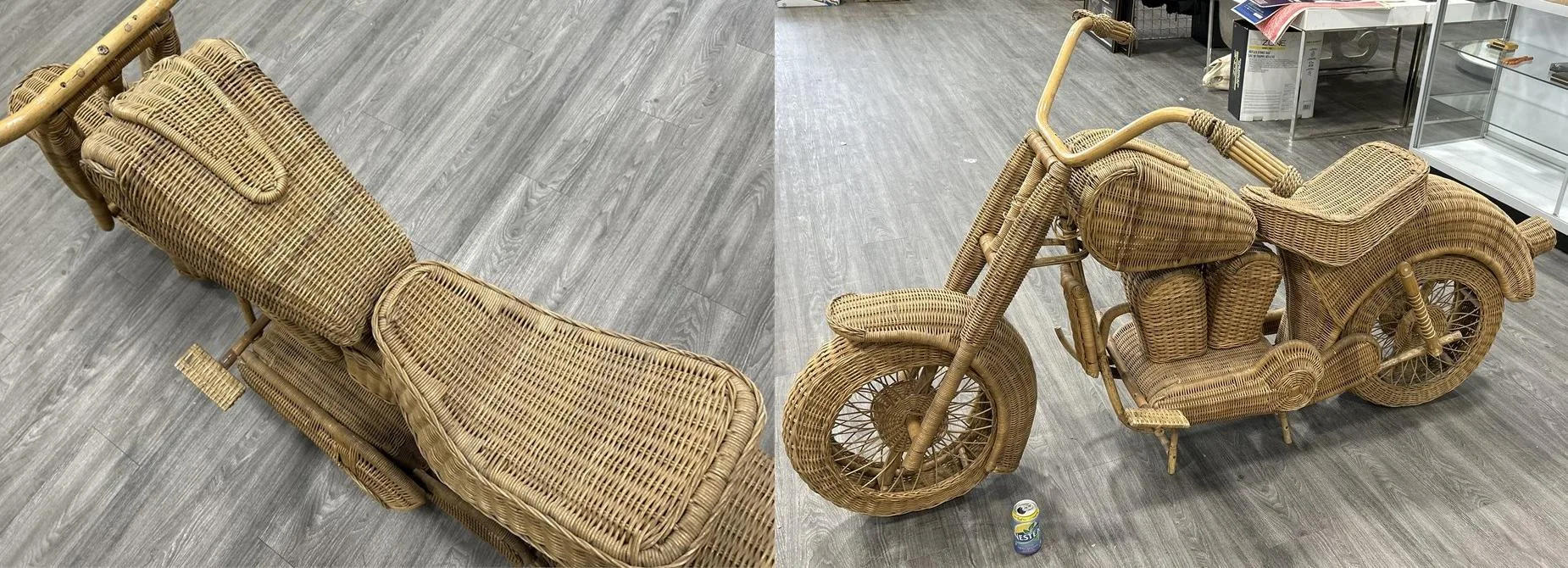 EXTREMELY RARE – 1980s Wicker Harley-Davidson by Tom Dixon image indicator(6)