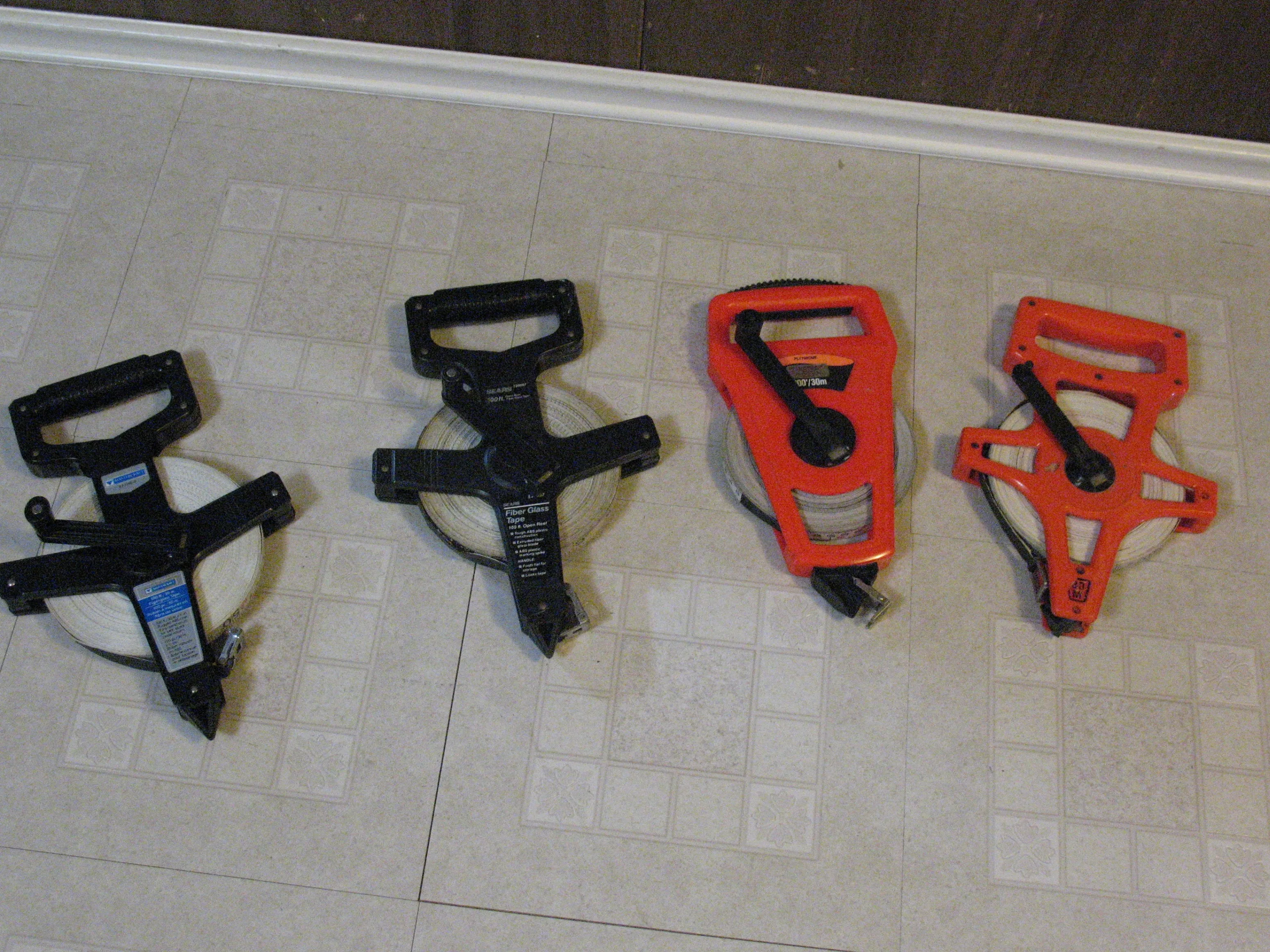 Four 100-ft Measuring Tapes image indicator(2)