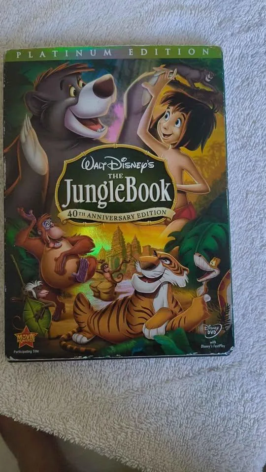 The Jungle Book DVD (40th Anniversary Platinum Edition) thumbnail