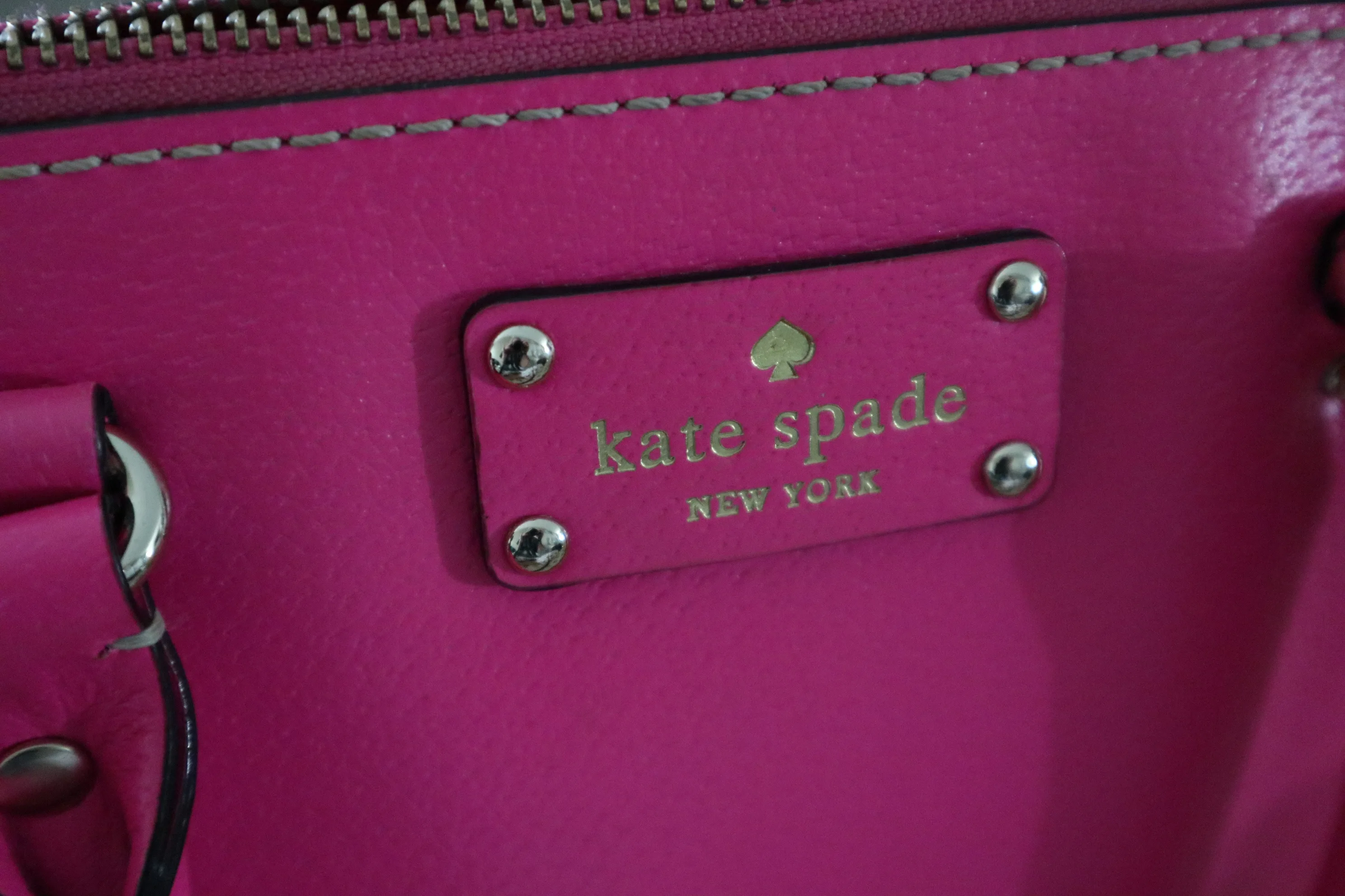 Kate Spade Handbag Barbie Pink image indicator(9)