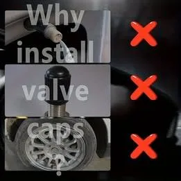 Fluorescent Tire Valve Caps image indicator(3)