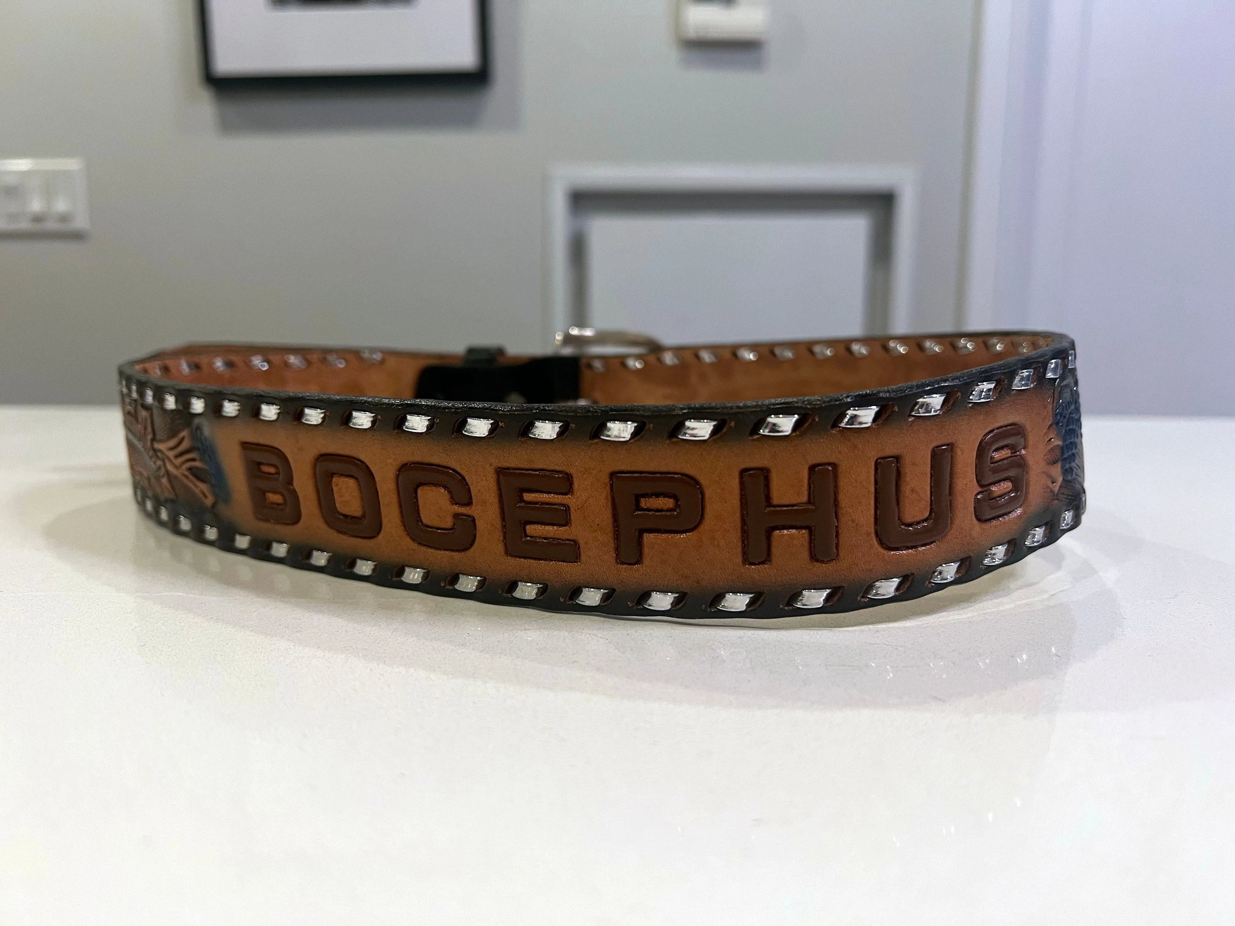 Bocephus Hank Williams Jr Belt Size 32 thumbnail