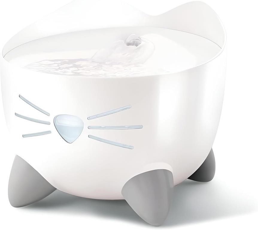 Catit PIXI Cat Water Fountain, 2.5 L, White, Moder - photo 2