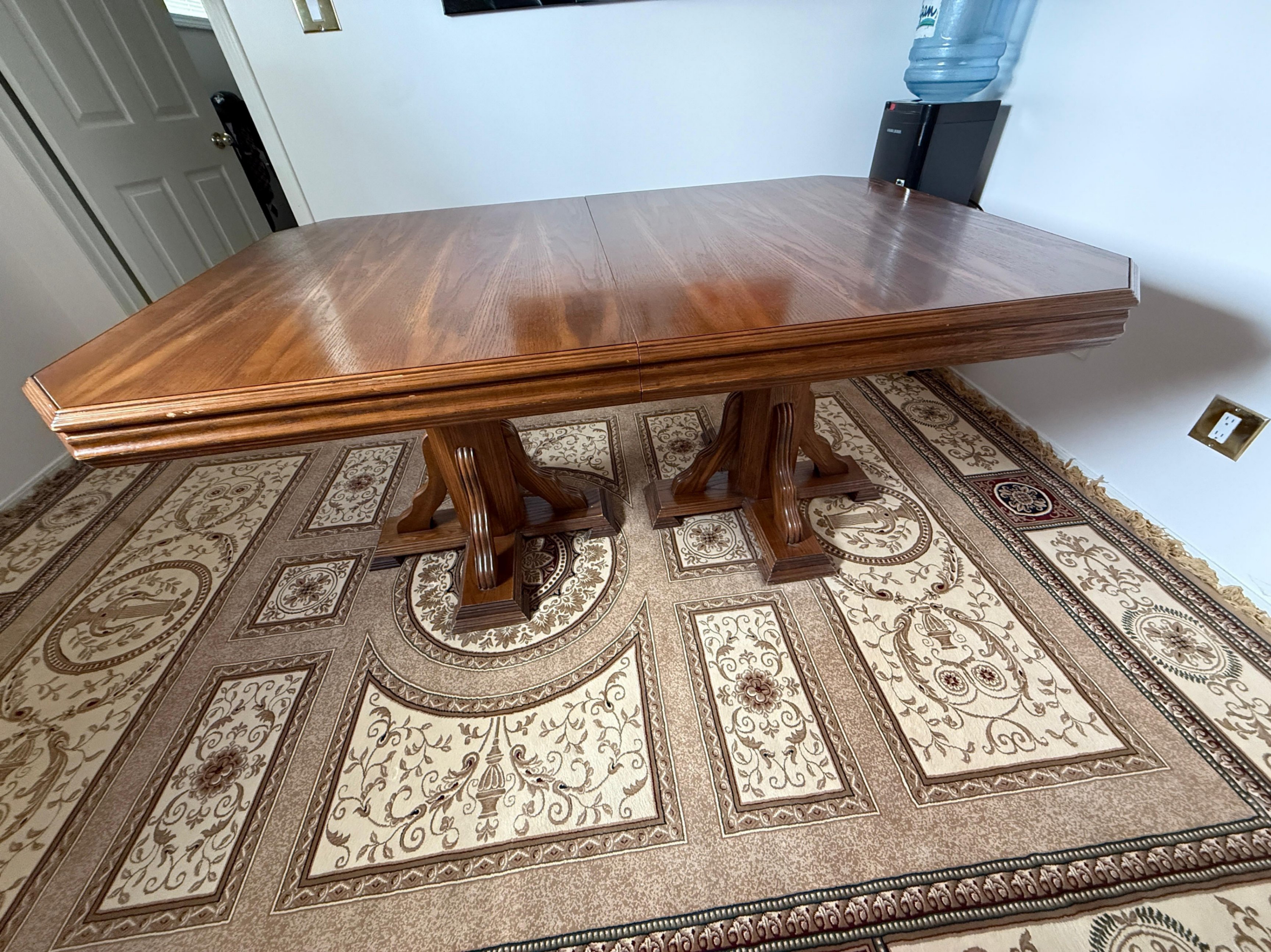 Extension Dining Table with 6 chairs (66" plus 15.5" extension) - photo 3
