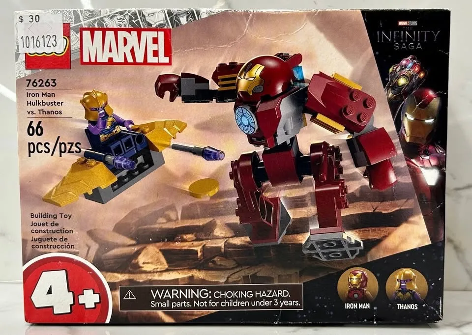 New LEGO 76263 Marvel Iron Man Hulkbuster vs. Thanos thumbnail