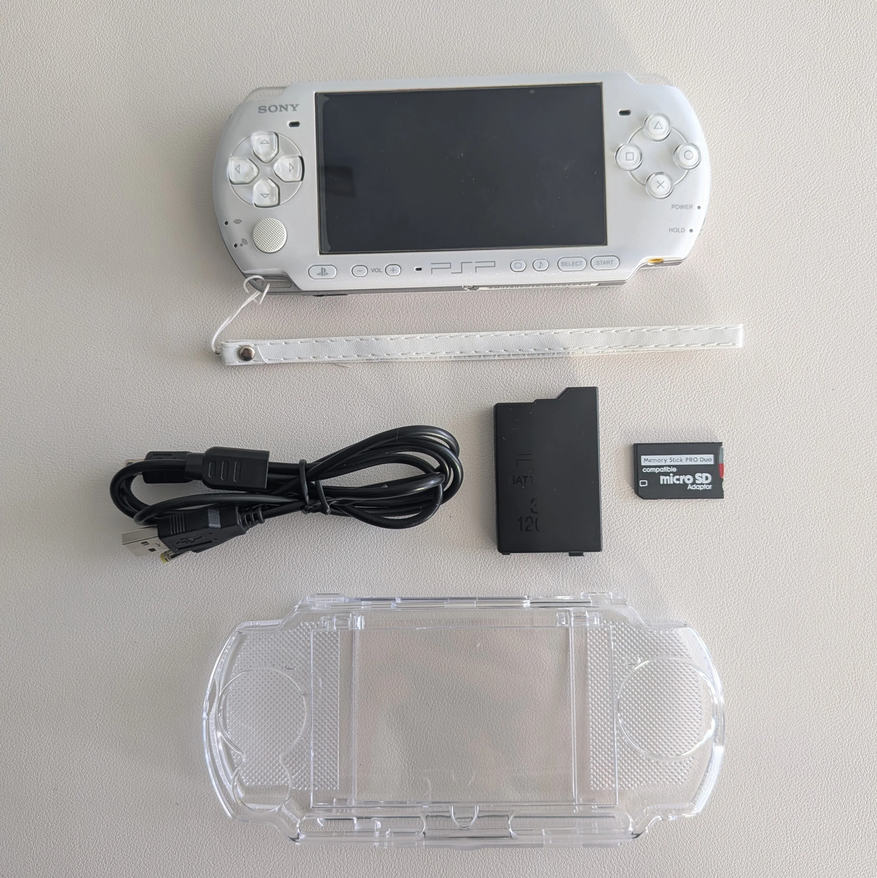 Sony PSP3000 Pearl White thumbnail