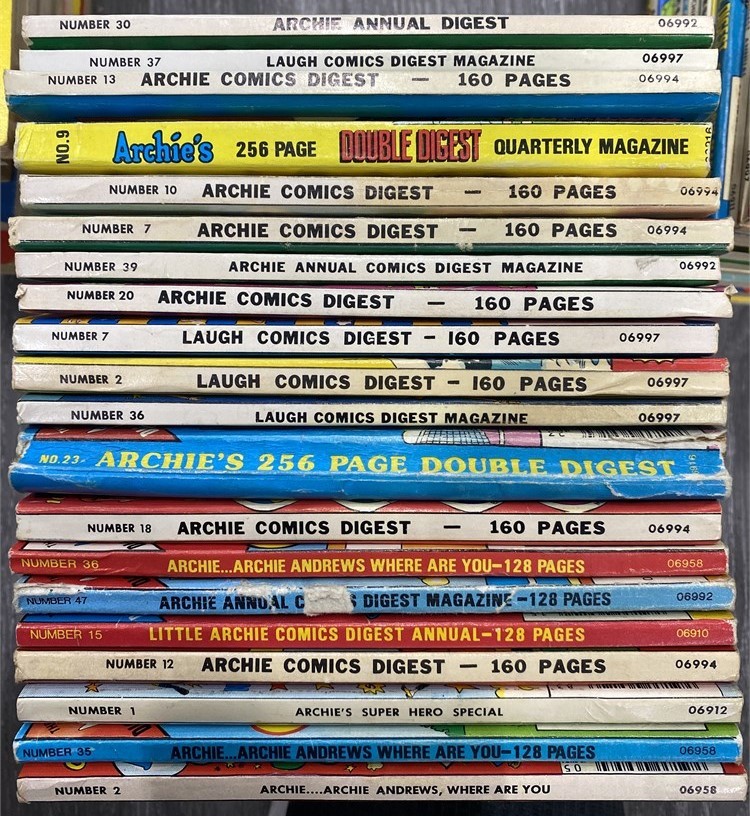 65+ Archie Comics Digest Books – Vintage Lot for Resale - photo 4